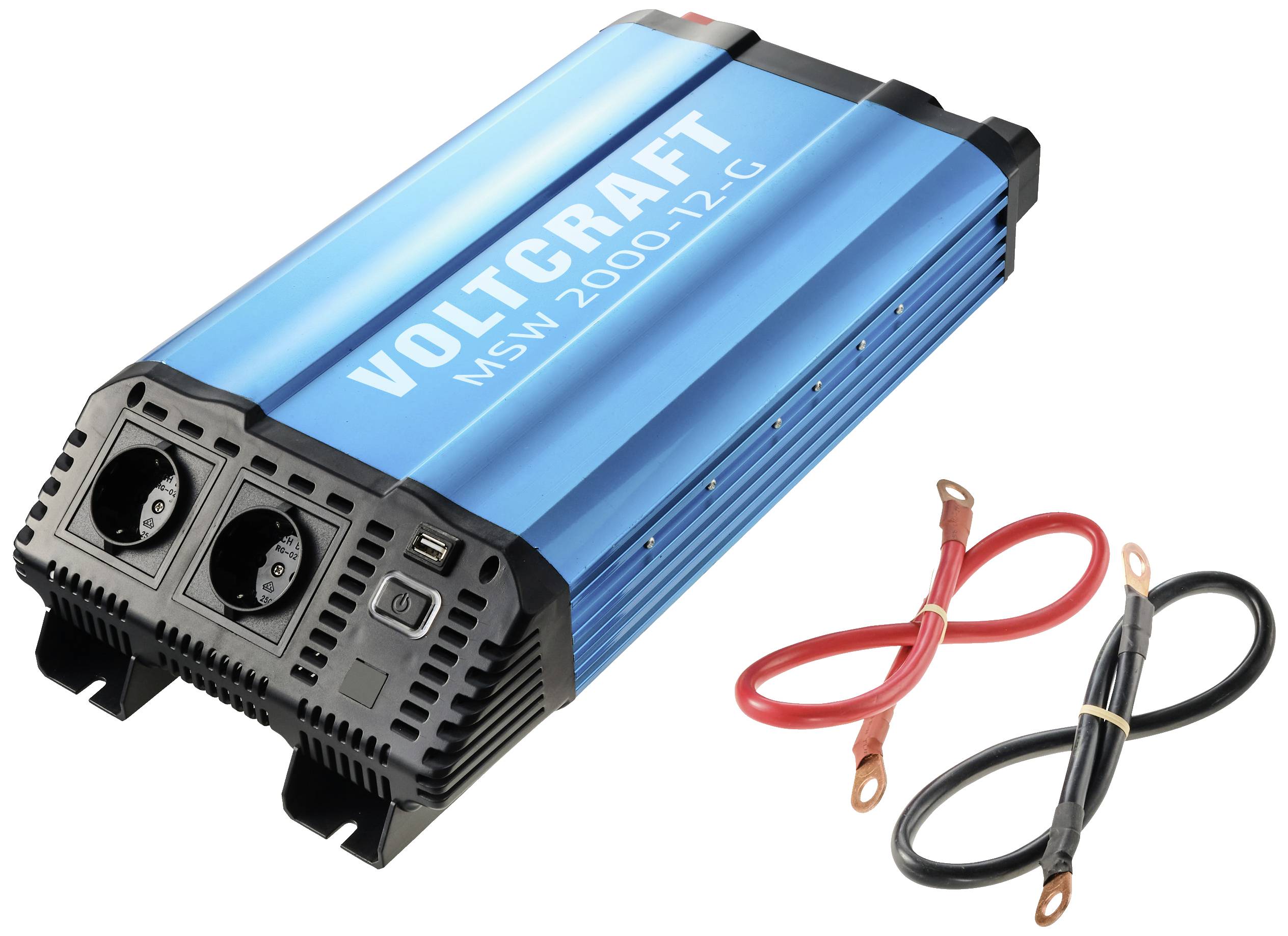 VOLTCRAFT Wechselrichter MSW 2000-12-G 2000W 12 V/DC - 230 V/AC modifizierte Sinuswelle