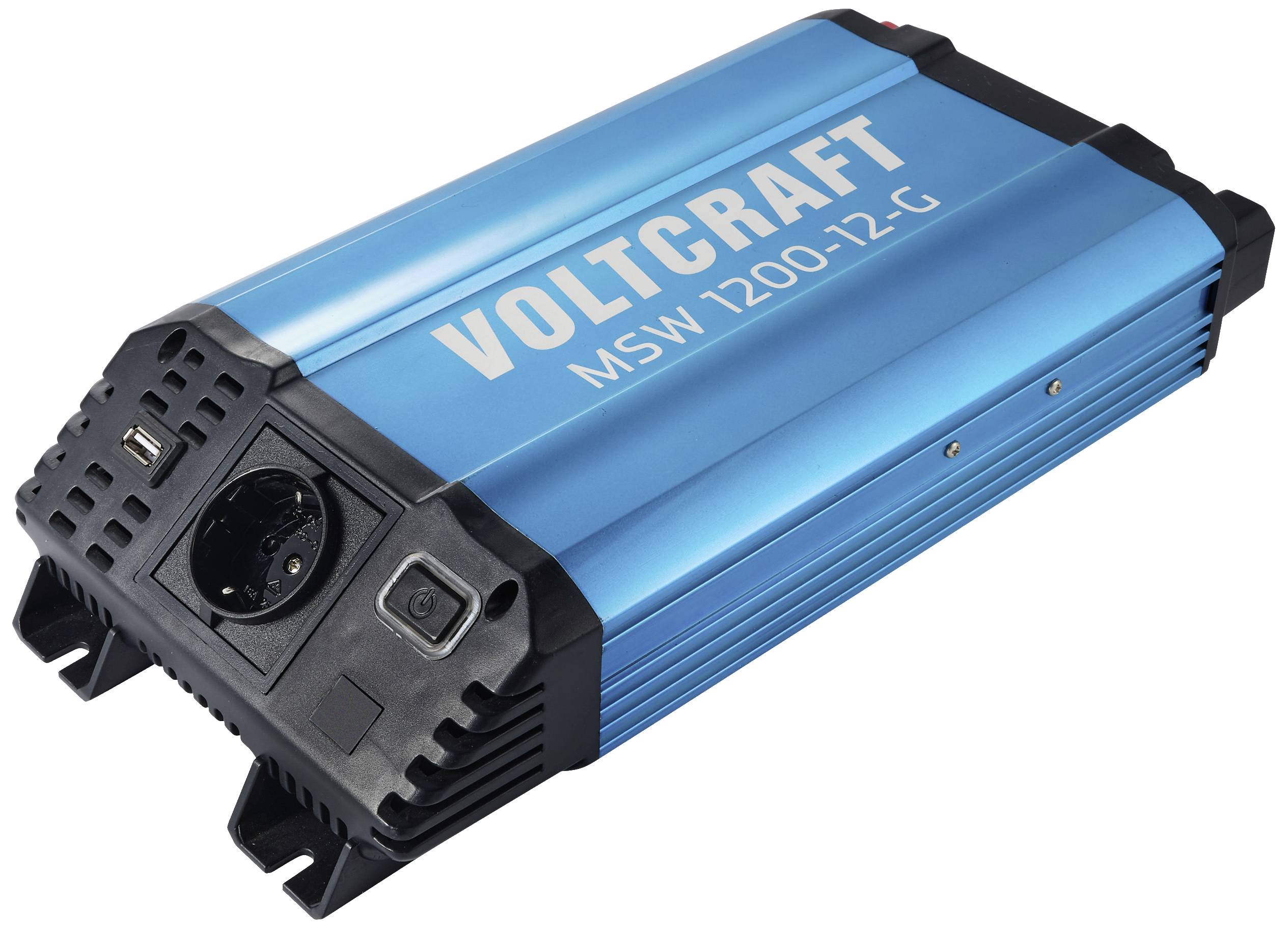 VOLTCRAFT Wechselrichter MSW 1200-12-G 1200W 12 V/DC - 230 V/AC modifizierte Sinuswelle