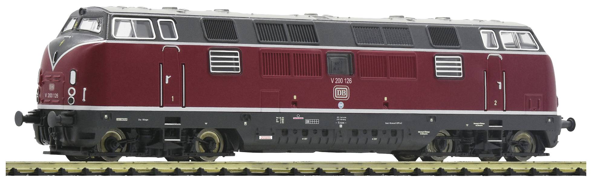 Fleischmann 7370007 N Diesellok V 200 126 der DB