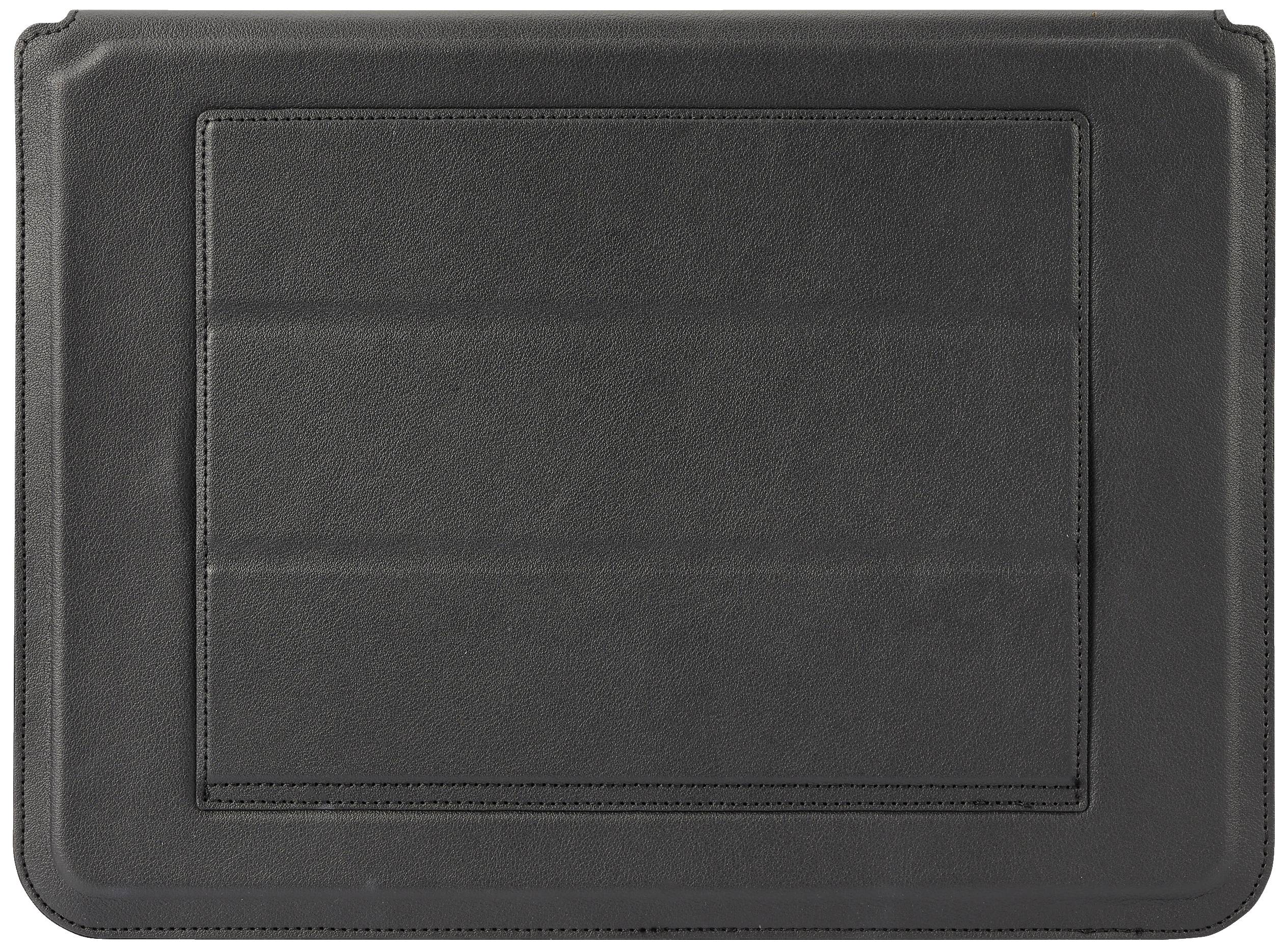 Renkforce Notebook Hülle Passend für maximal: 34,5cm (13,6") Schwarz integrierter Laptop-Stand