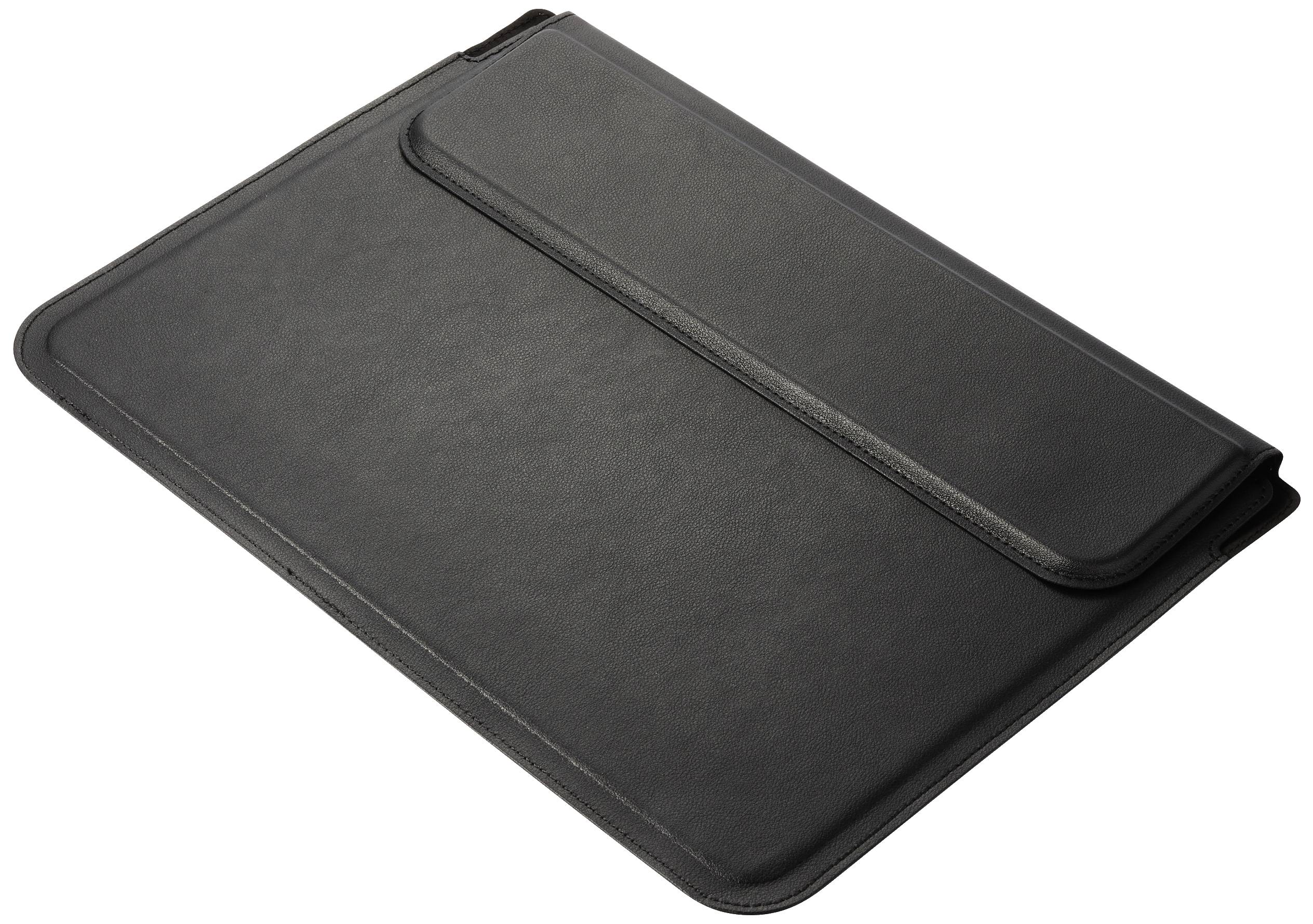 Renkforce Notebook Hülle Passend für maximal: 34,5cm (13,6") Schwarz integrierter Laptop-Stand