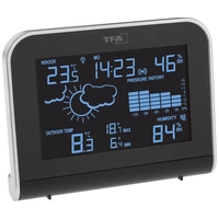 TFA Dostmann SPHERE 35.1148.01 Funk-Wetterstation Vorhersage für 12 bis 24 Stunden Anzahl Sensoren max. 1 TFA Dostmann SPHERE 35.1148.01 Funk-Wetterstation Vorhersage für 12 bis 24 Stunden Anzahl Sensoren max. 1
