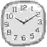 Horloge murale TFA Dostmann 60.3053.10 à quartz 295 mm x 55 mm gris mécanisme d'horloge silencieux