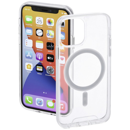 Hama MagCase Safety Cover Apple iPhone 12, iPhone 12 Pro Transparent MagSafe kompatibel