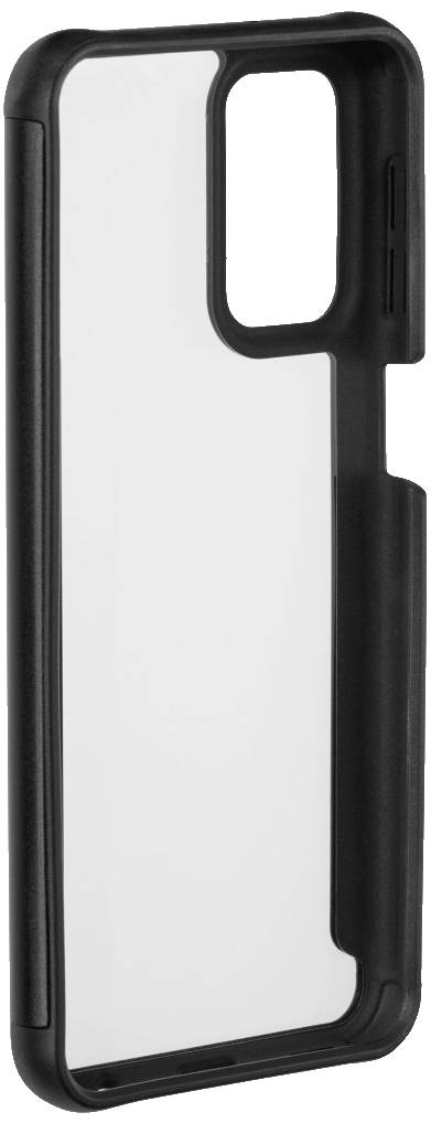 Hama Metallic Frame Cover Samsung Galaxy A23 4G/5G Transparent, Schwarz 00177989