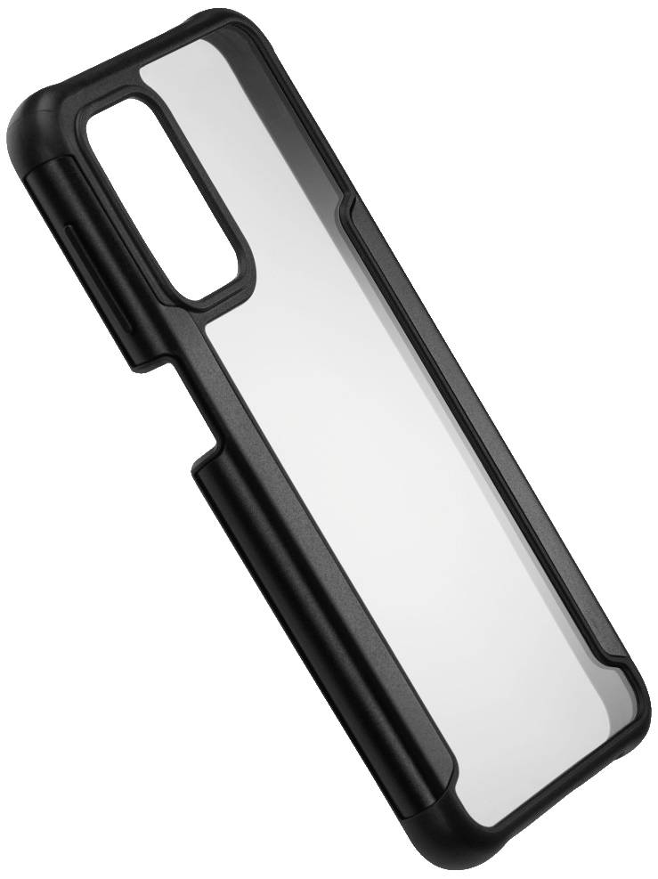 Hama Metallic Frame Cover Samsung Galaxy A23 4G/5G Transparent, Schwarz 00177989