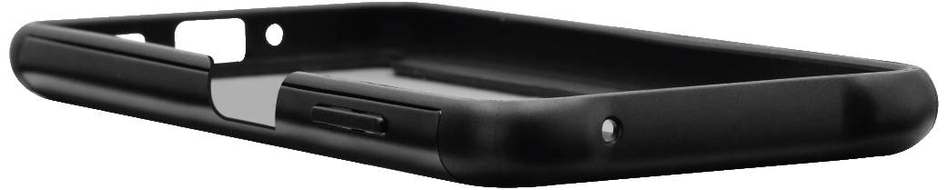 Hama Metallic Frame Cover Samsung Galaxy A23 4G/5G Transparent, Schwarz 00177989