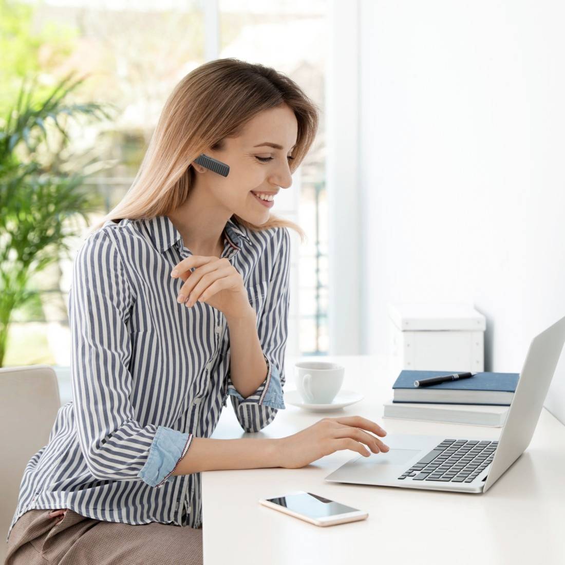 Hama MyVoice1500 On Ear Headset Bluetooth® Mono Schwarz Headset, Ohrbügel, Lautstärkeregelung Telefon