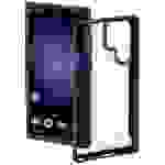 Hama Metallic Frame Cover Samsung Galaxy S23 Ultra Transparent, Schwarz
