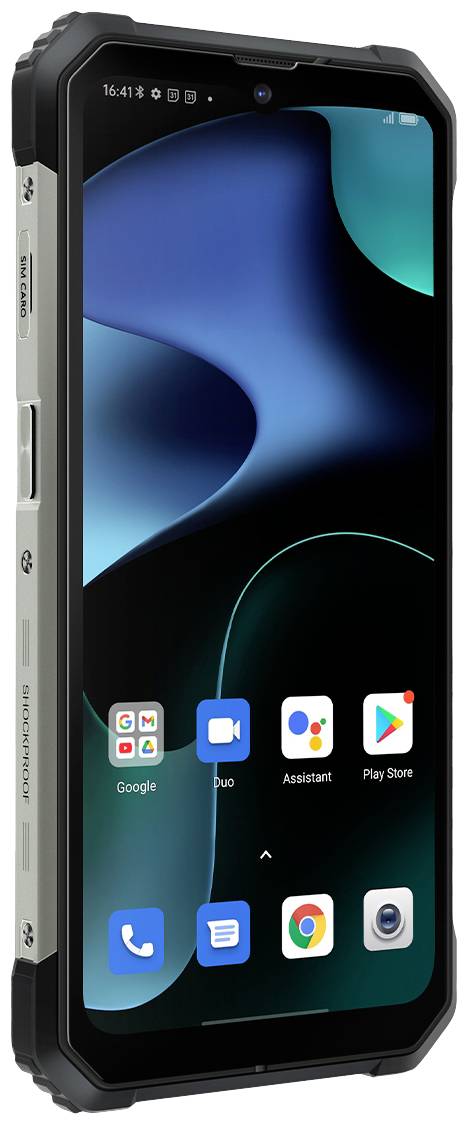 Blackview BV7200 Outdoor Smartphone 128 GB 15.5 cm (6.1 Zoll) Schwarz Android™ 12 Dual-SIM
