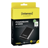 Intenso A10000 Powerbank 10000 mAh Li-Ion USB-A, USB-C® Schwarz Intenso A10000 Powerbank 10000 mAh Li-Ion USB-A, USB-C® Schwarz