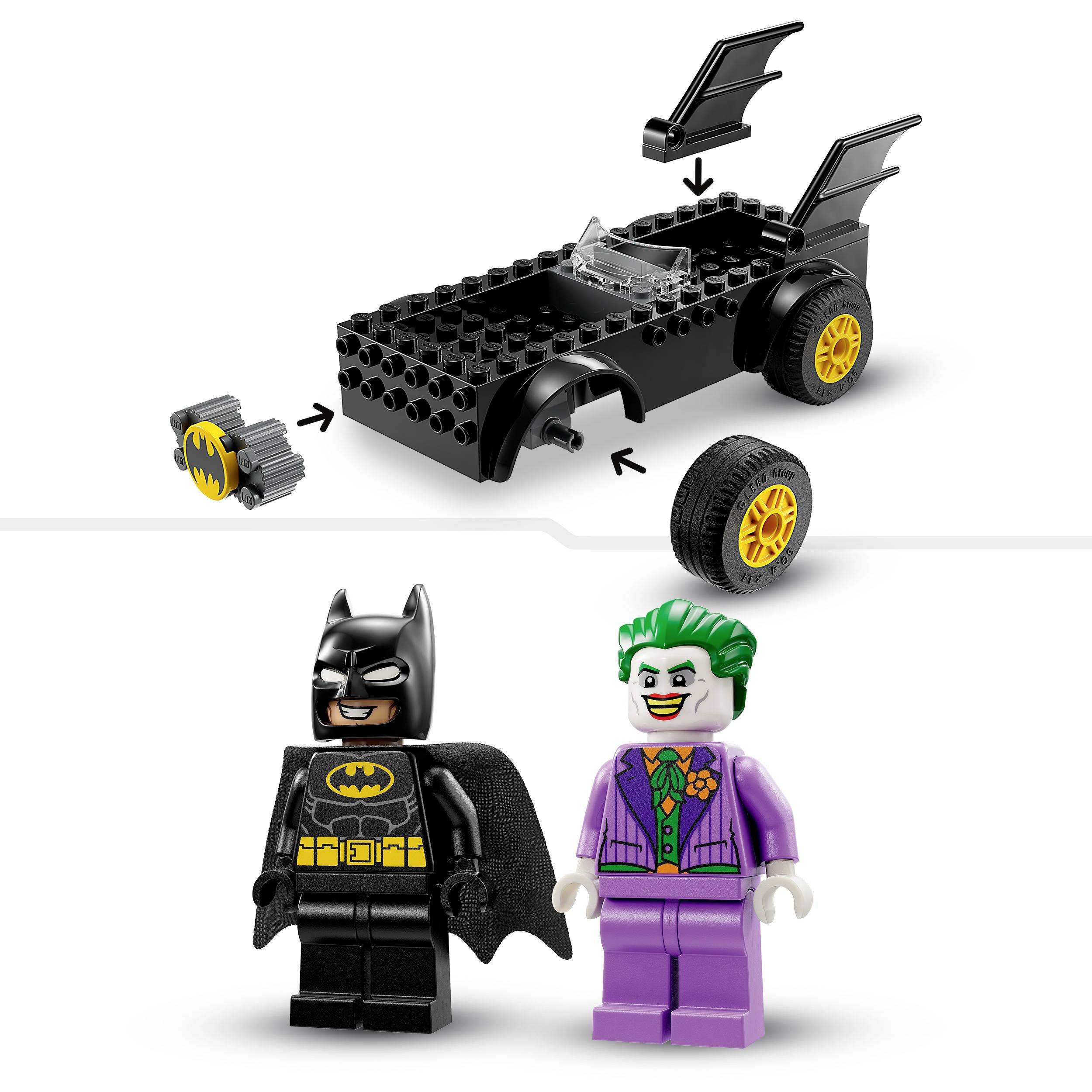 76264 LEGO® DC COMICS SUPER HEROES Verfolgungsjagd im Batmobile: Batman vs. Joker