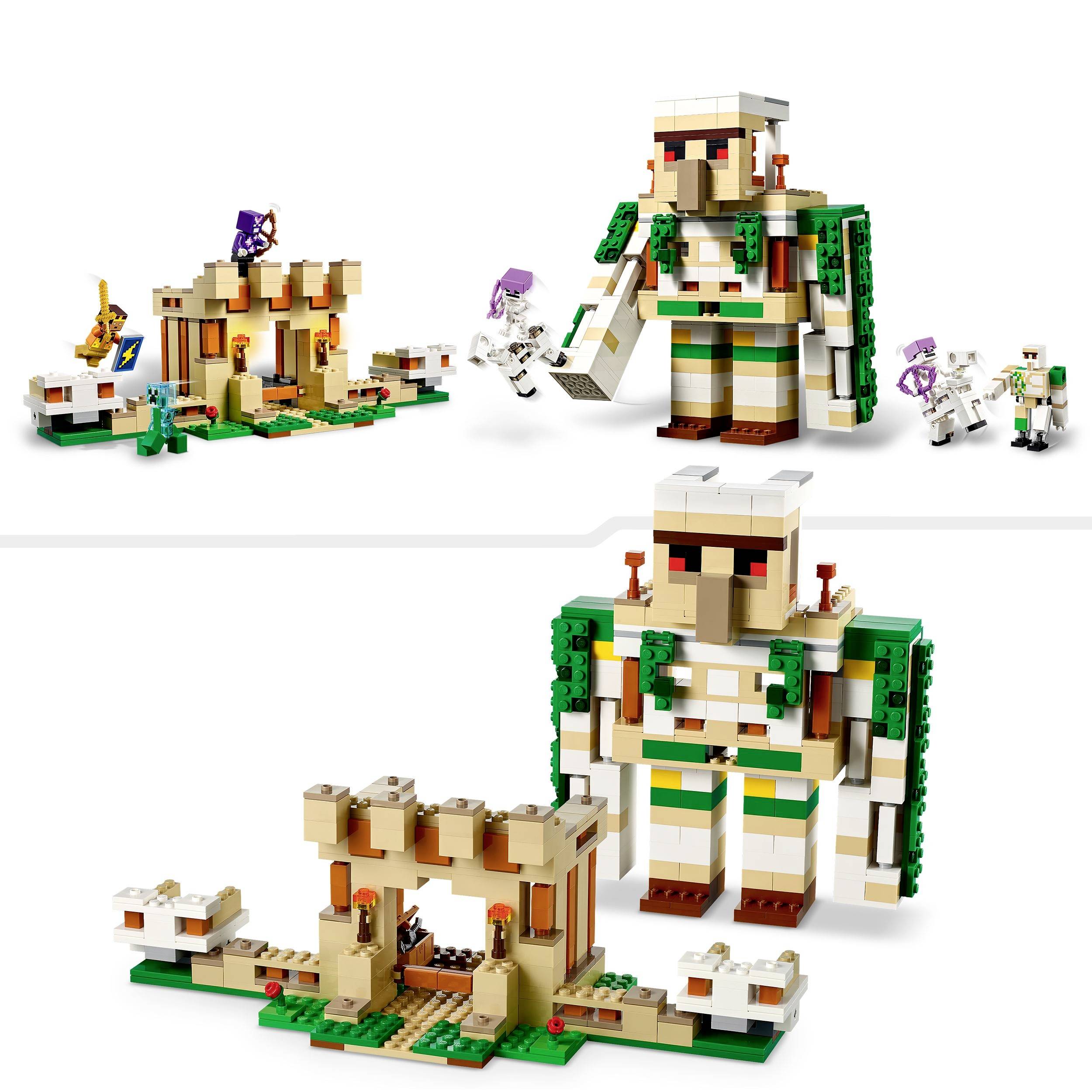 21250 LEGO® MINECRAFT Die Eisengolem-Festung