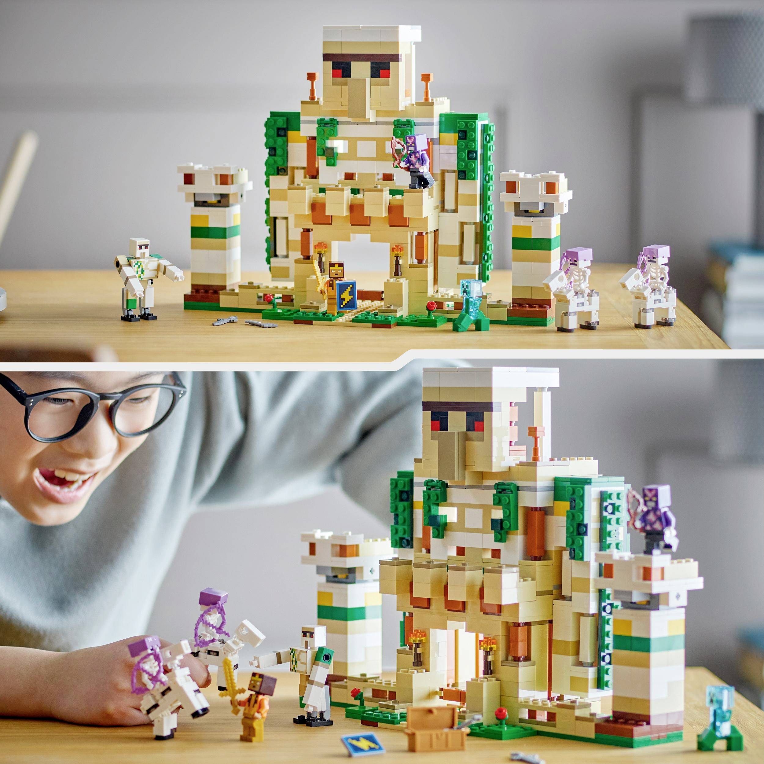 21250 LEGO® MINECRAFT Die Eisengolem-Festung