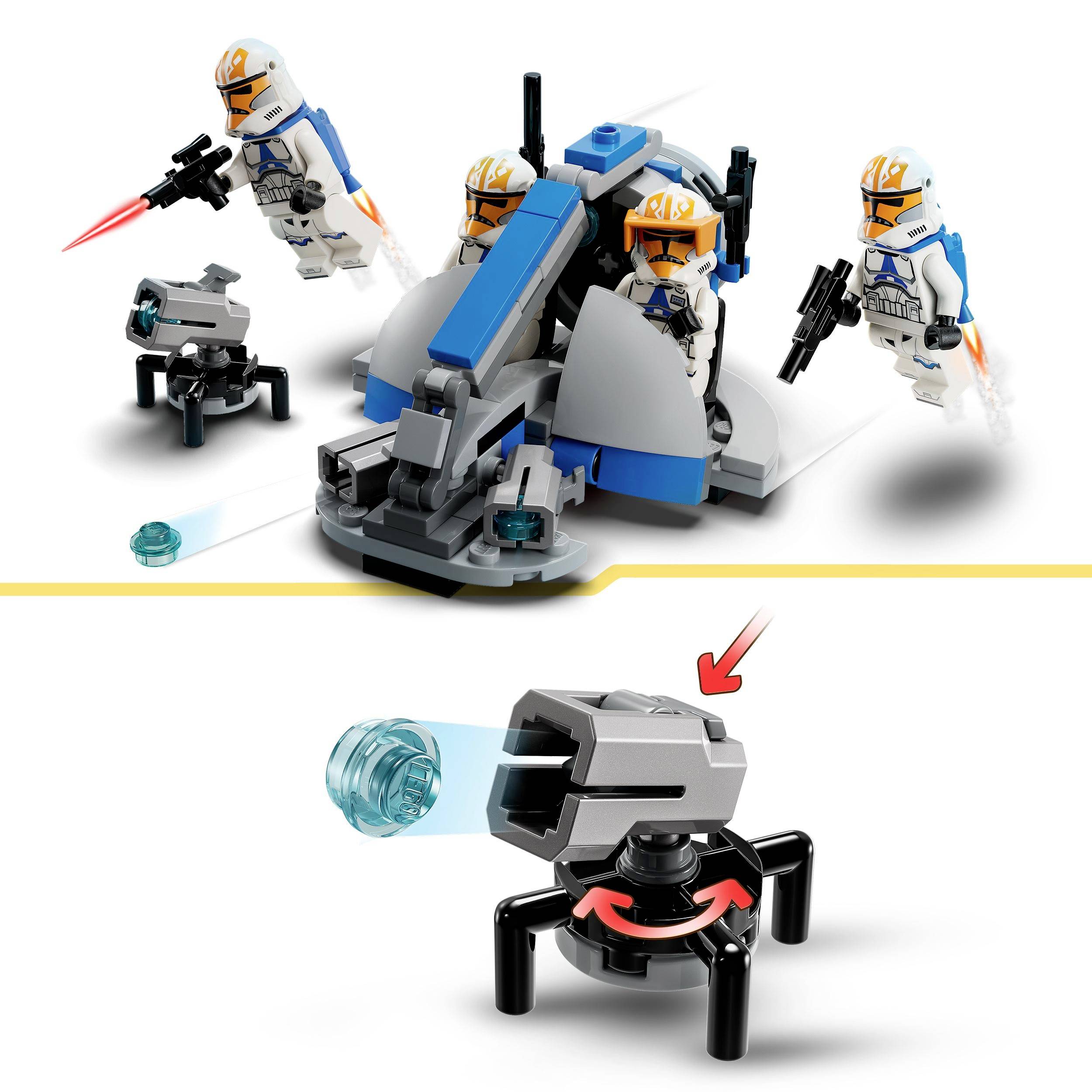 75359 LEGO® STAR WARS™ Ahsokas Clone Trooper der 332. Kompanie – Battle Pack
