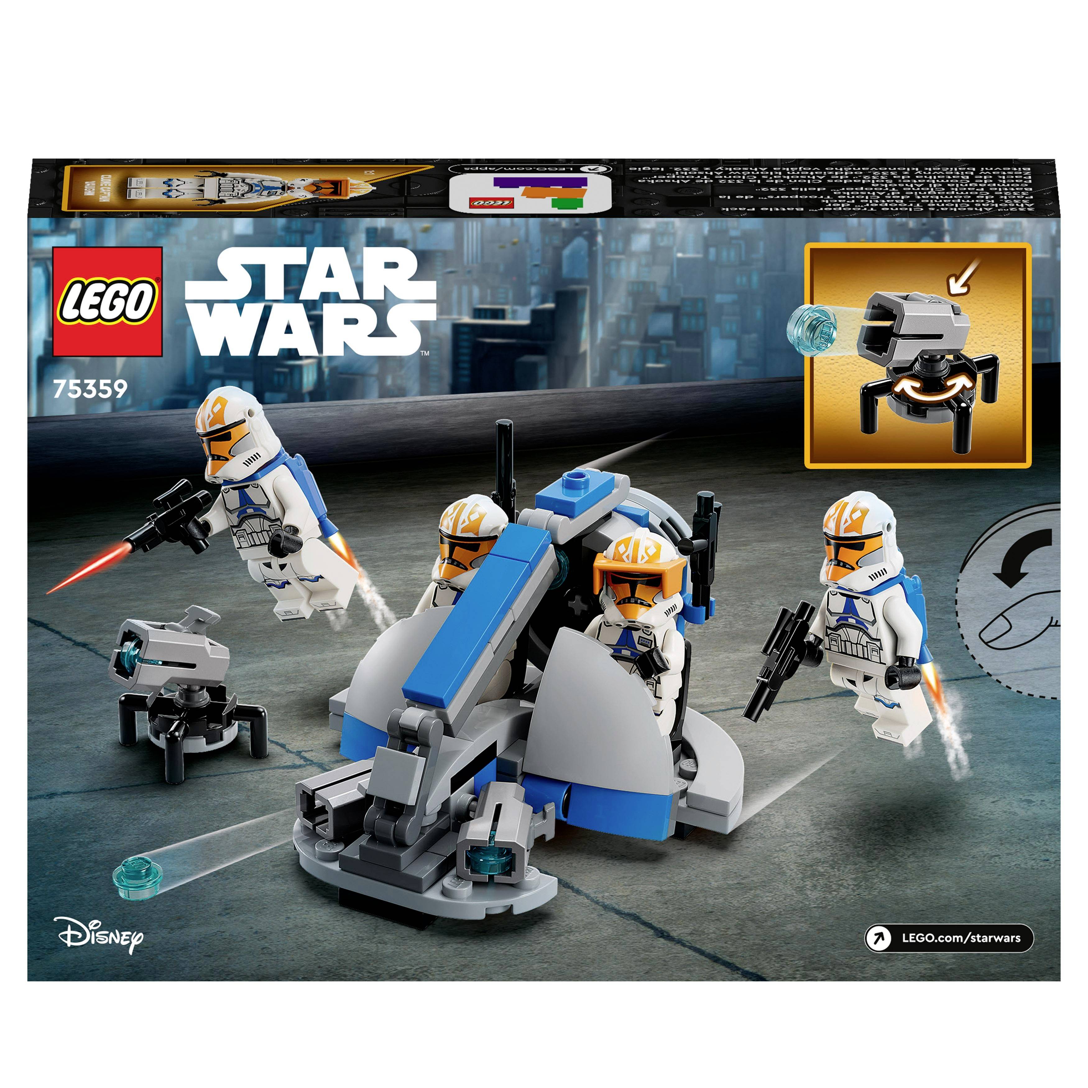 75359 LEGO® STAR WARS™ Ahsokas Clone Trooper der 332. Kompanie – Battle Pack