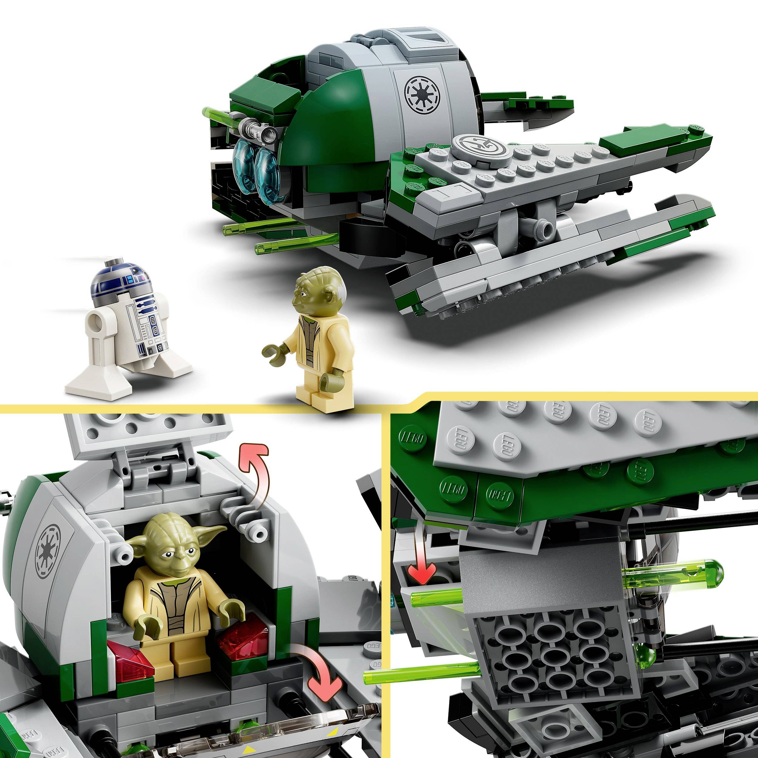 75360 LEGO® STAR WARS™ Yoda's Jedi Starfighter