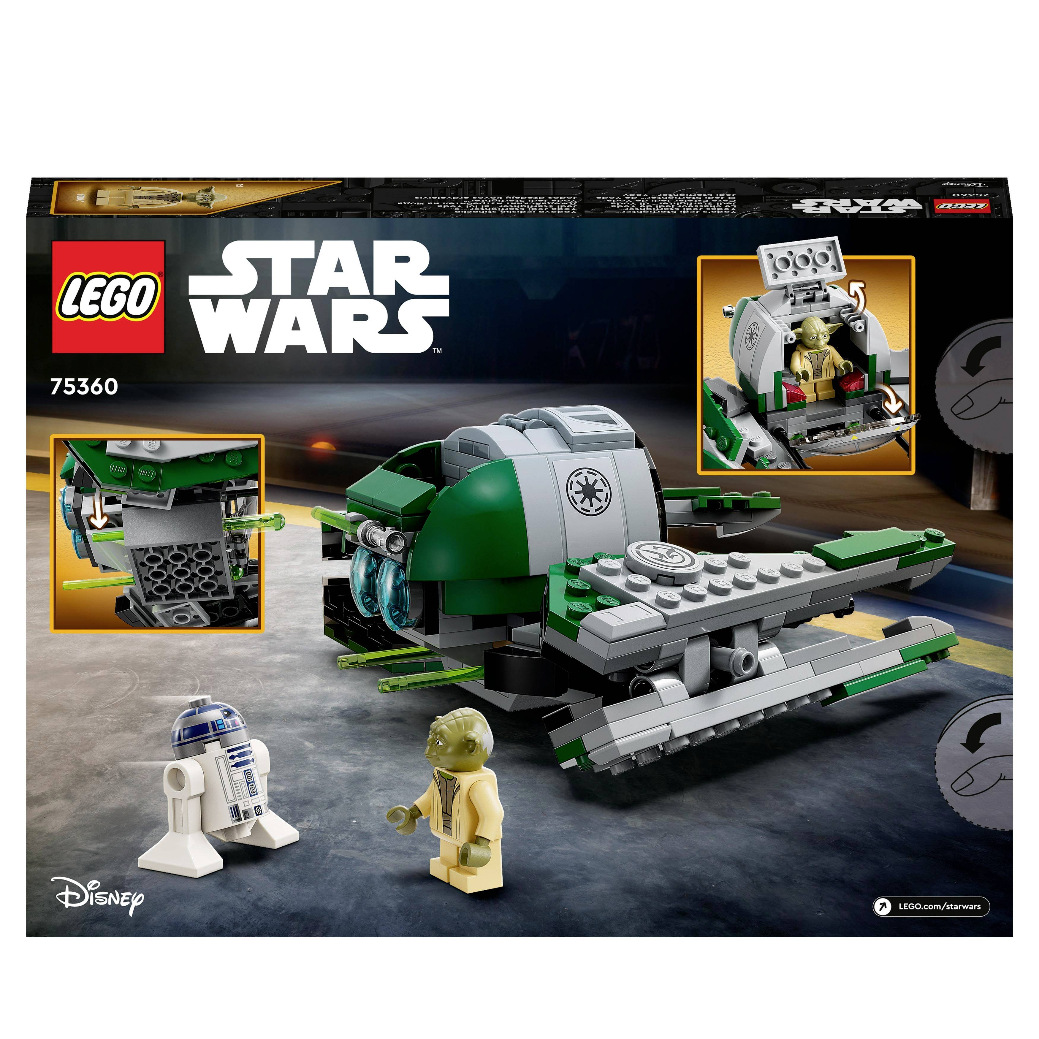 75360 LEGO® STAR WARS™ Yoda's Jedi Starfighter