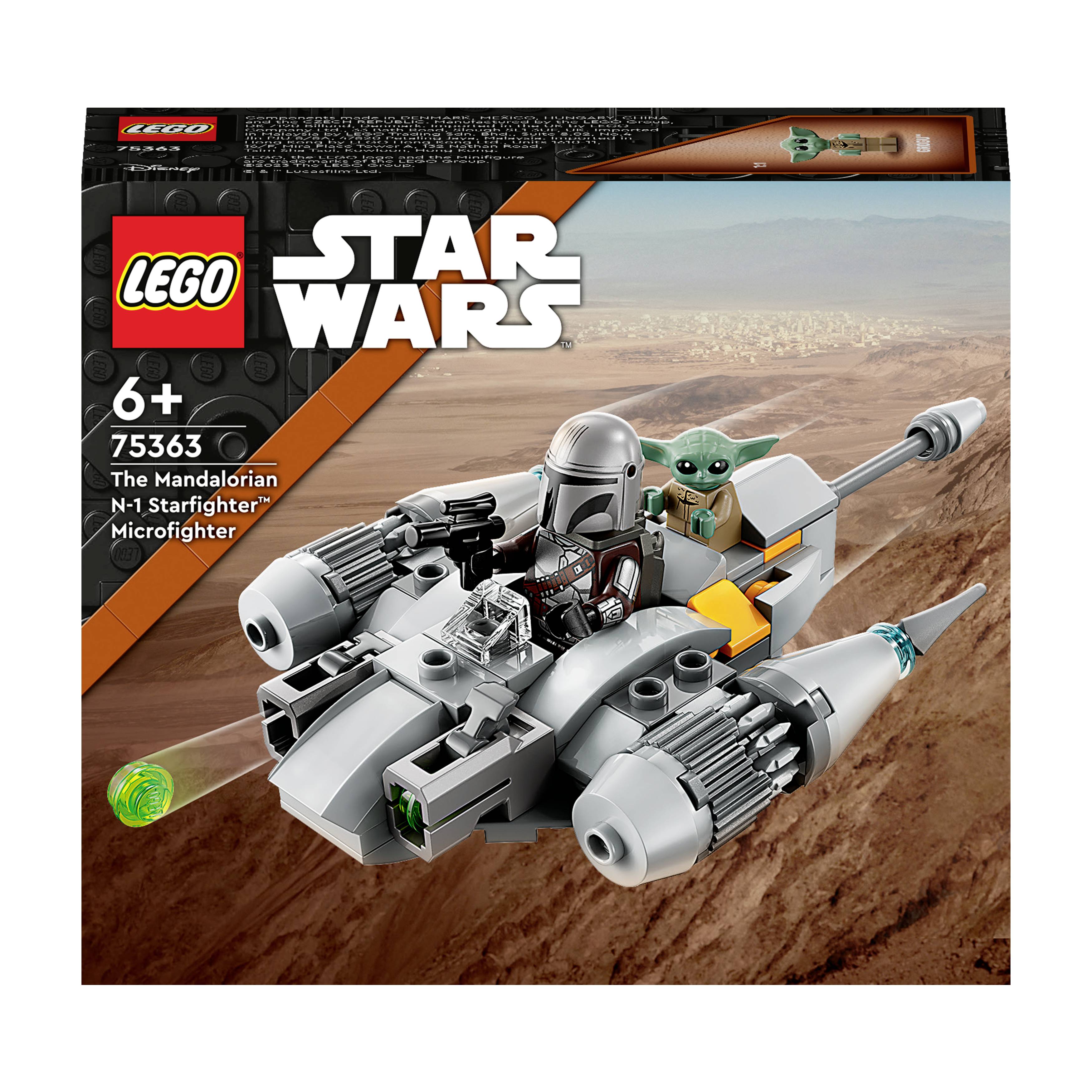 75363 LEGO® STAR WARS™ N-1 Starfighter des Mandalorianers – Microfighter