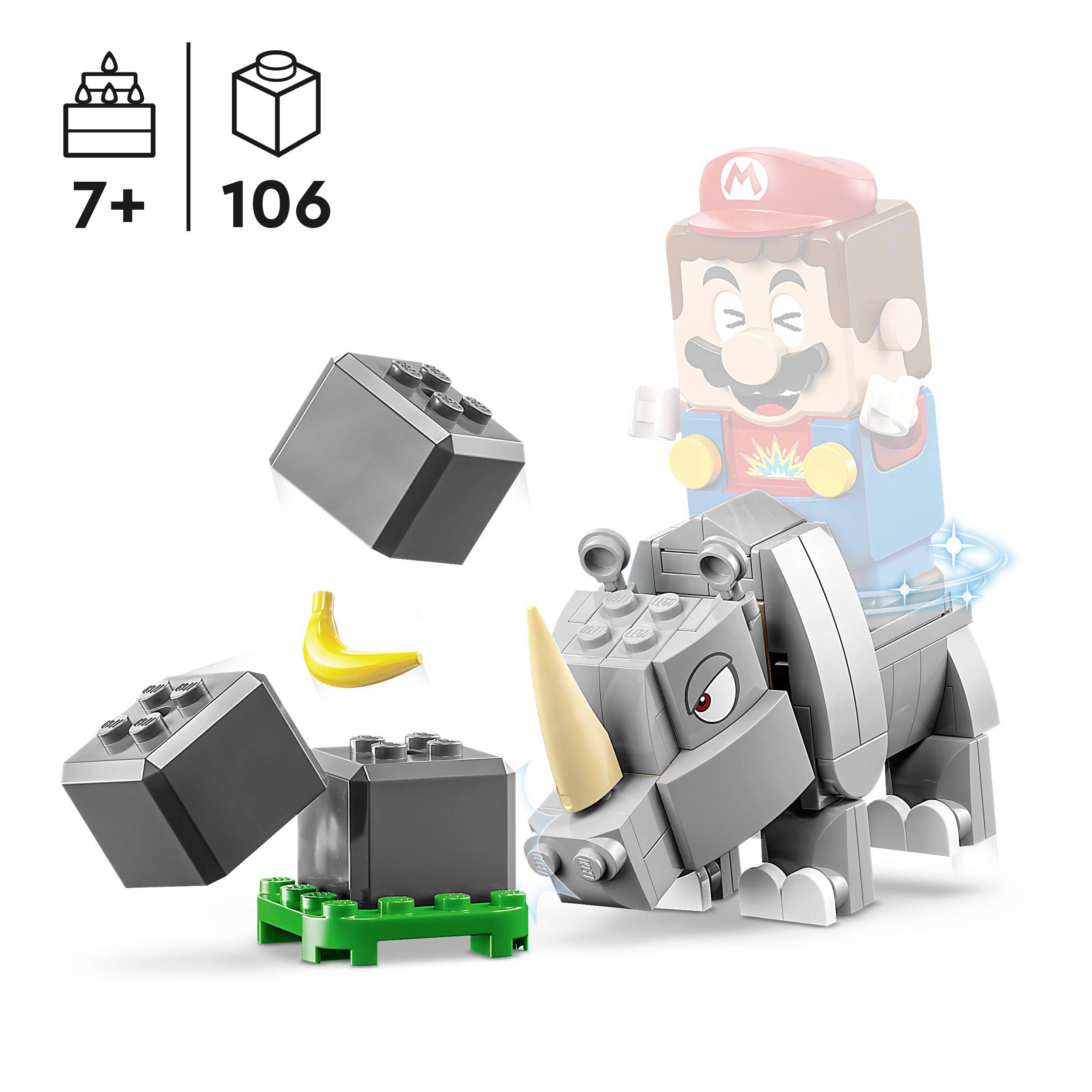 71420 LEGO® Super Mario™ Rambi das Rhino – Erweiterungsset | » Freue ...