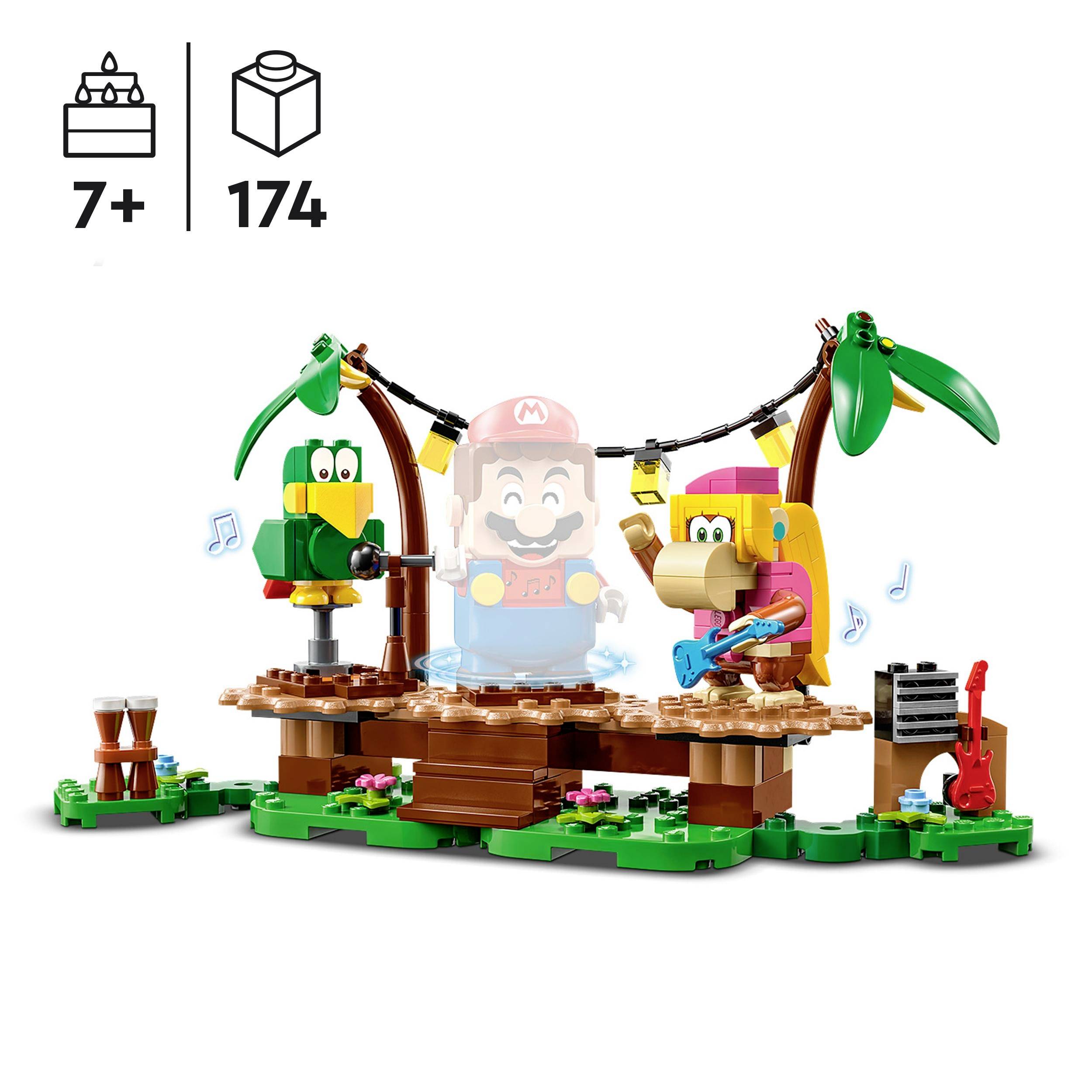 71421 LEGO® Super Mario™ Dixie Kongs Dschungel-Jam – Erweiterungsset