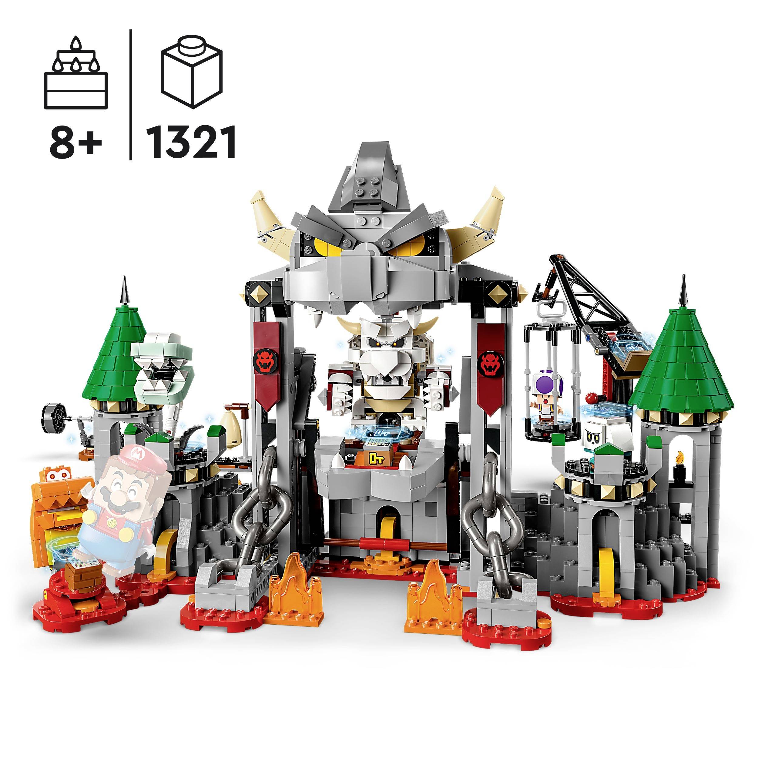 71423 LEGO® Super Mario™ Knochen-Bowsers Festungsschlacht – Erweiterungsset