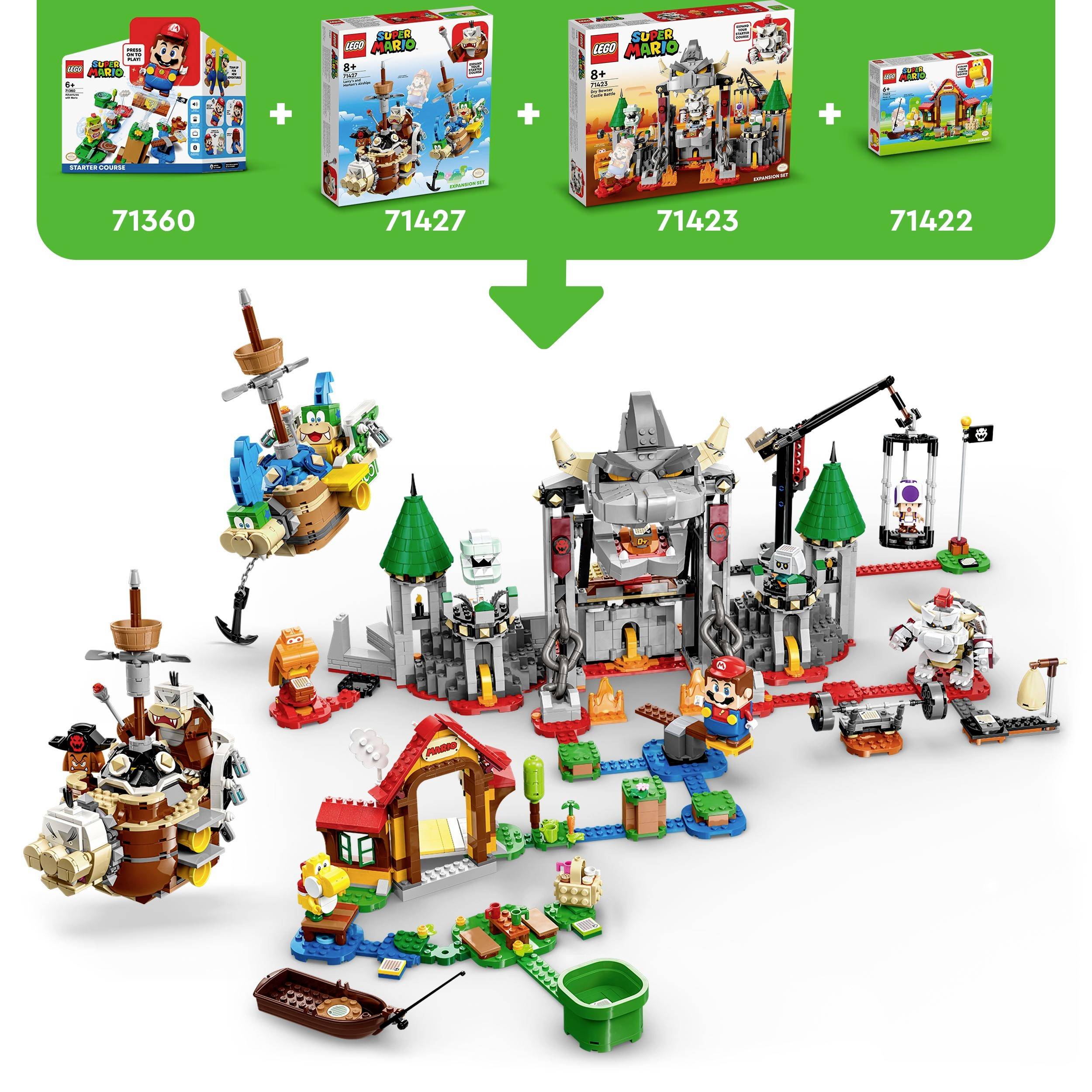 71423 LEGO® Super Mario™ Knochen-Bowsers Festungsschlacht – Erweiterungsset