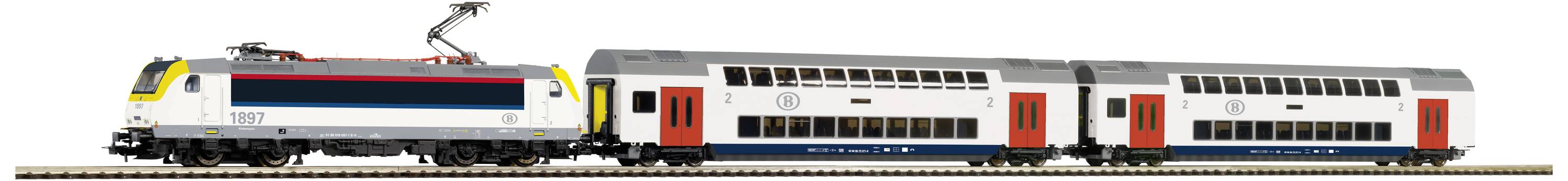 Piko H0 59108 H0 PSCwlan S-Set Rh E 186 der SNCB