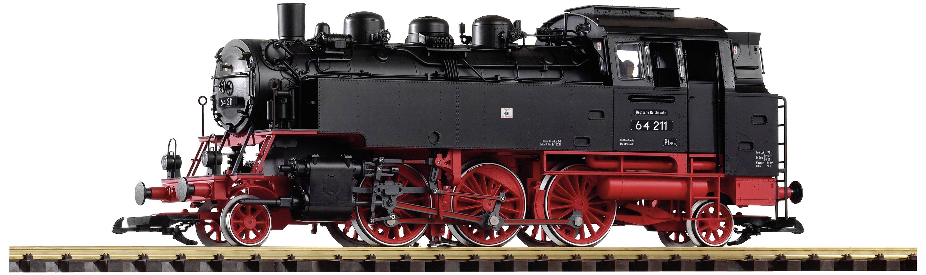 Piko G 37214G Dampflok BR 64 der DR