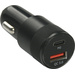 IWH Quick Dual USB-C® Auto Ladestecker 3A Belastbarkeit Strom max.=3 A 12 V, 24 V