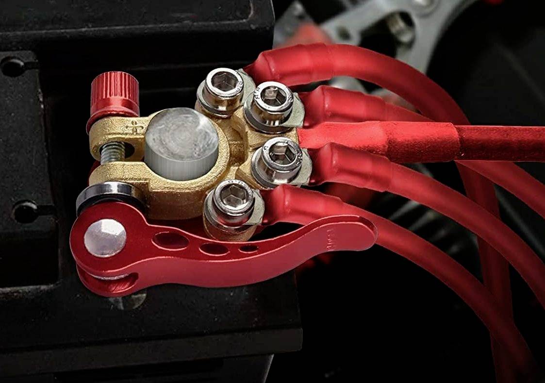 IWH Batterie-Schnellverbinder Minuspol, Pluspol 019056 (L x B x H) 20 x 90 x 140mm