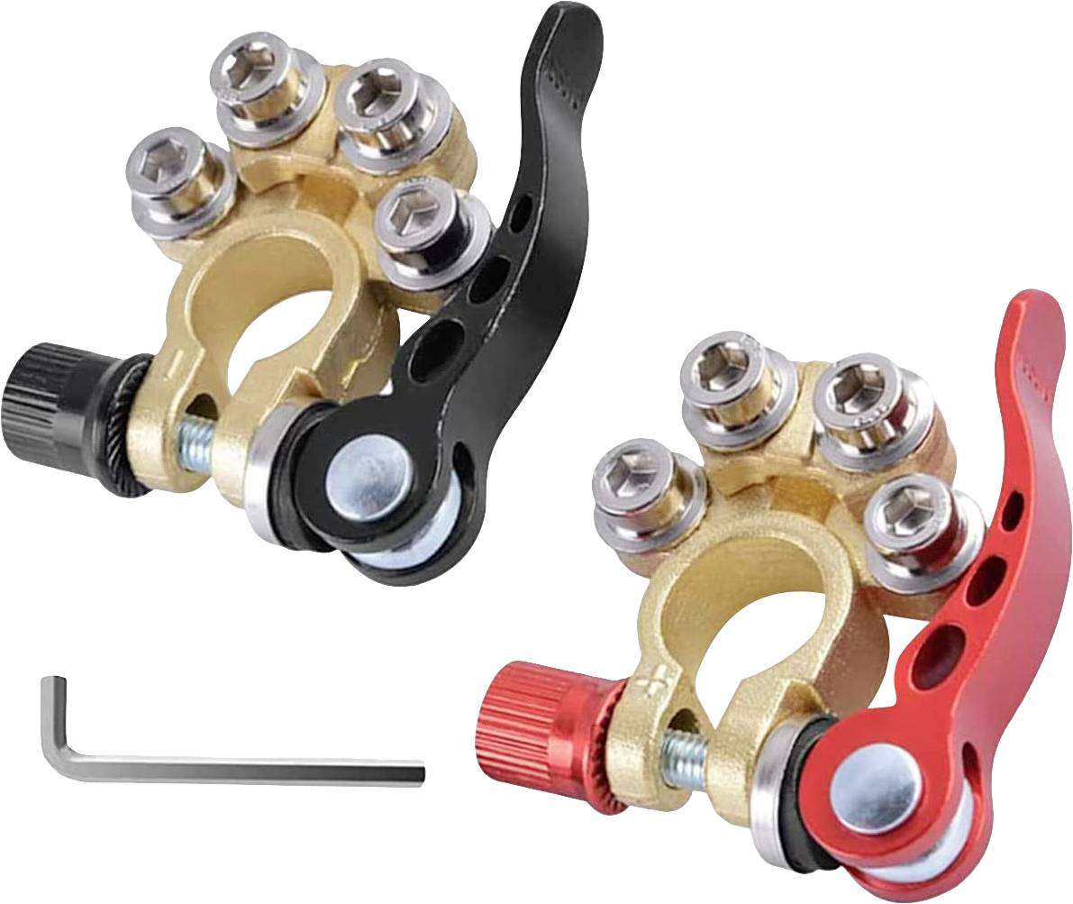 IWH Batterie-Schnellverbinder Minuspol, Pluspol 019056 (L x B x H) 20 x 90 x 140 mm