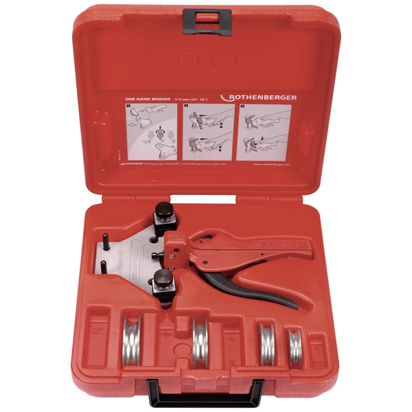 Rothenberger Rohrbiegegerät TUBE BENDER-Set, 6-8-10-12mm 24132 Rothenberger Rohrbiegegerät TUBE BENDER-Set, 6-8-10-12mm 24132