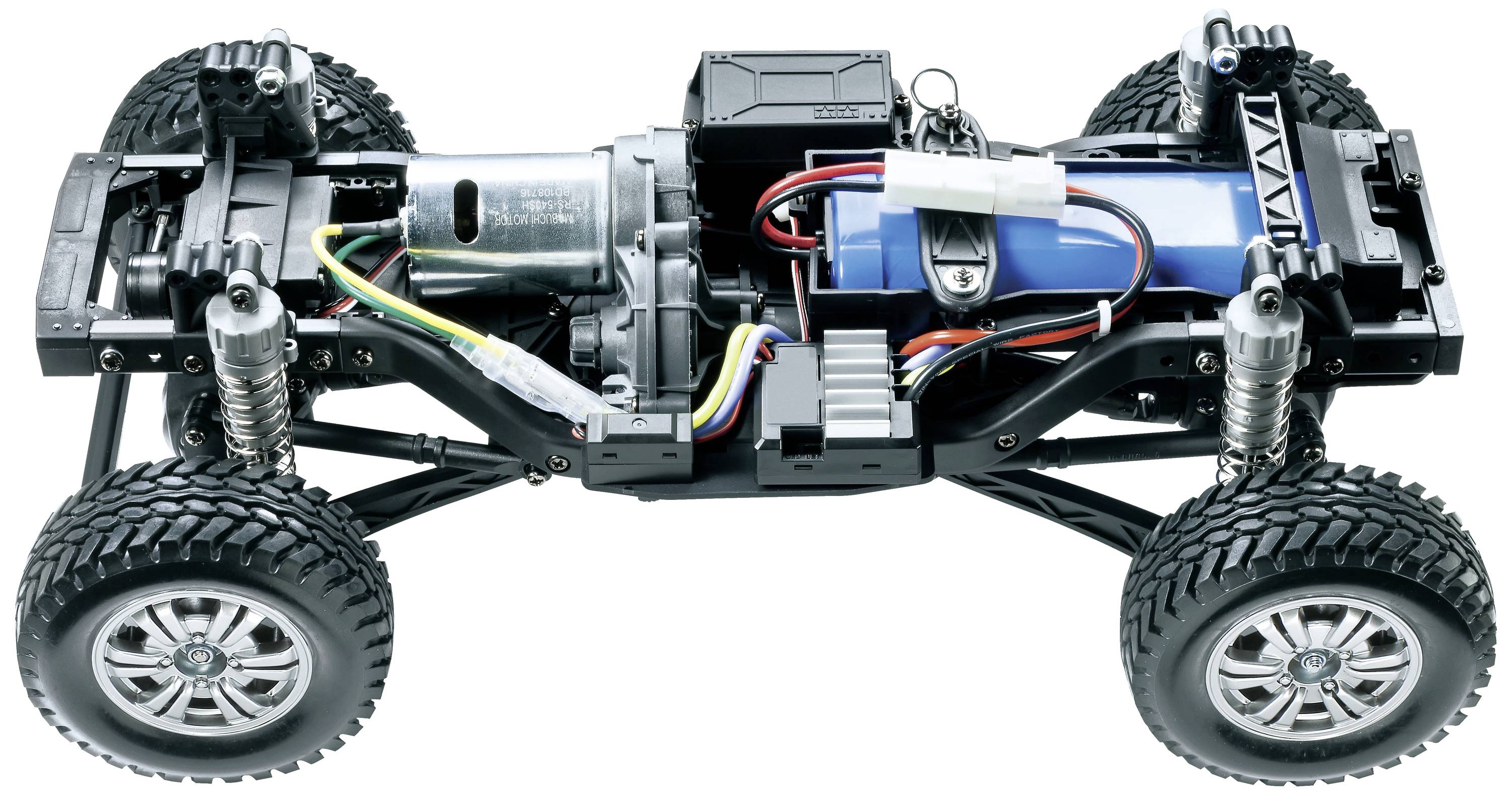 Tamiya 1:10 RC Toyota Land Cruiser 300 (CC-02) 1:10 RC Einsteiger Modellauto Elektro Allradantrieb (4WD) Bausatz