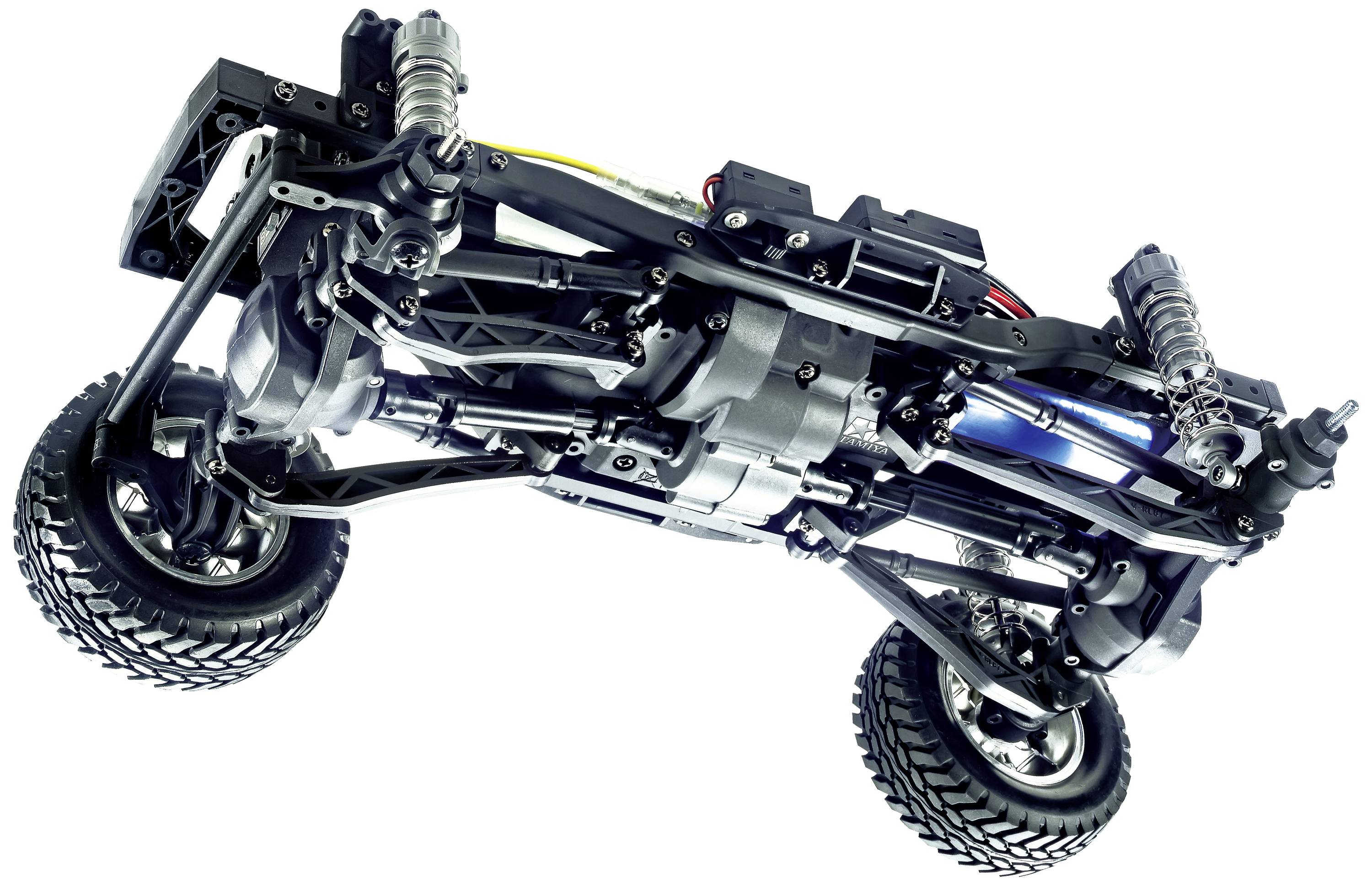 Tamiya 1:10 RC Toyota Land Cruiser 300 (CC-02) 1:10 RC Einsteiger Modellauto Elektro Allradantrieb (4WD) Bausatz