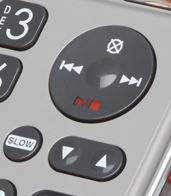 Amplicomms PowerTel 2880 Schnurloses Seniorentelefon Anrufbeantworter, Freisprechen, für Hörgeräte kompatibel, inkl. Mobilteil, Optische Anrufsign