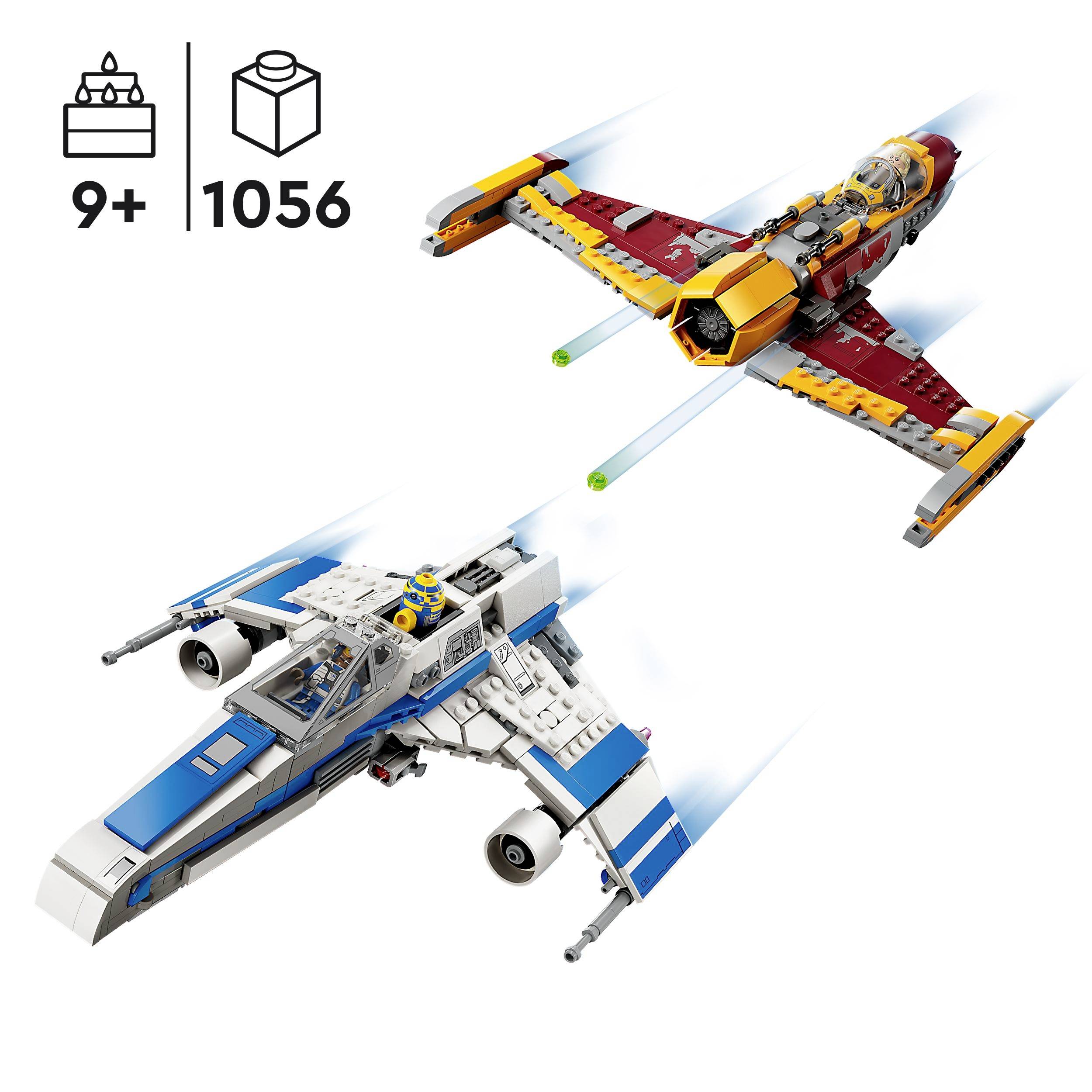 75364 LEGO® STAR WARS™ New Republic E-Wing vs. Shin Hatis Starfighter