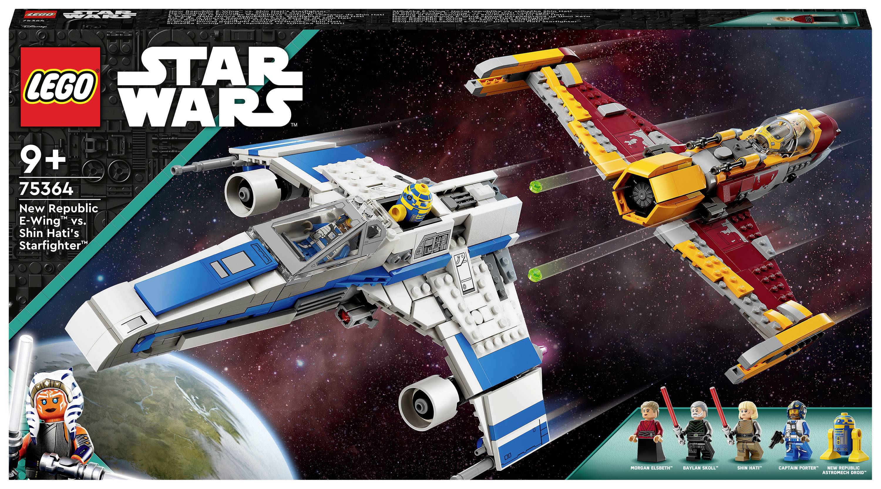 75364 LEGO® STAR WARS™ New Republic E-Wing vs. Shin Hatis Starfighter