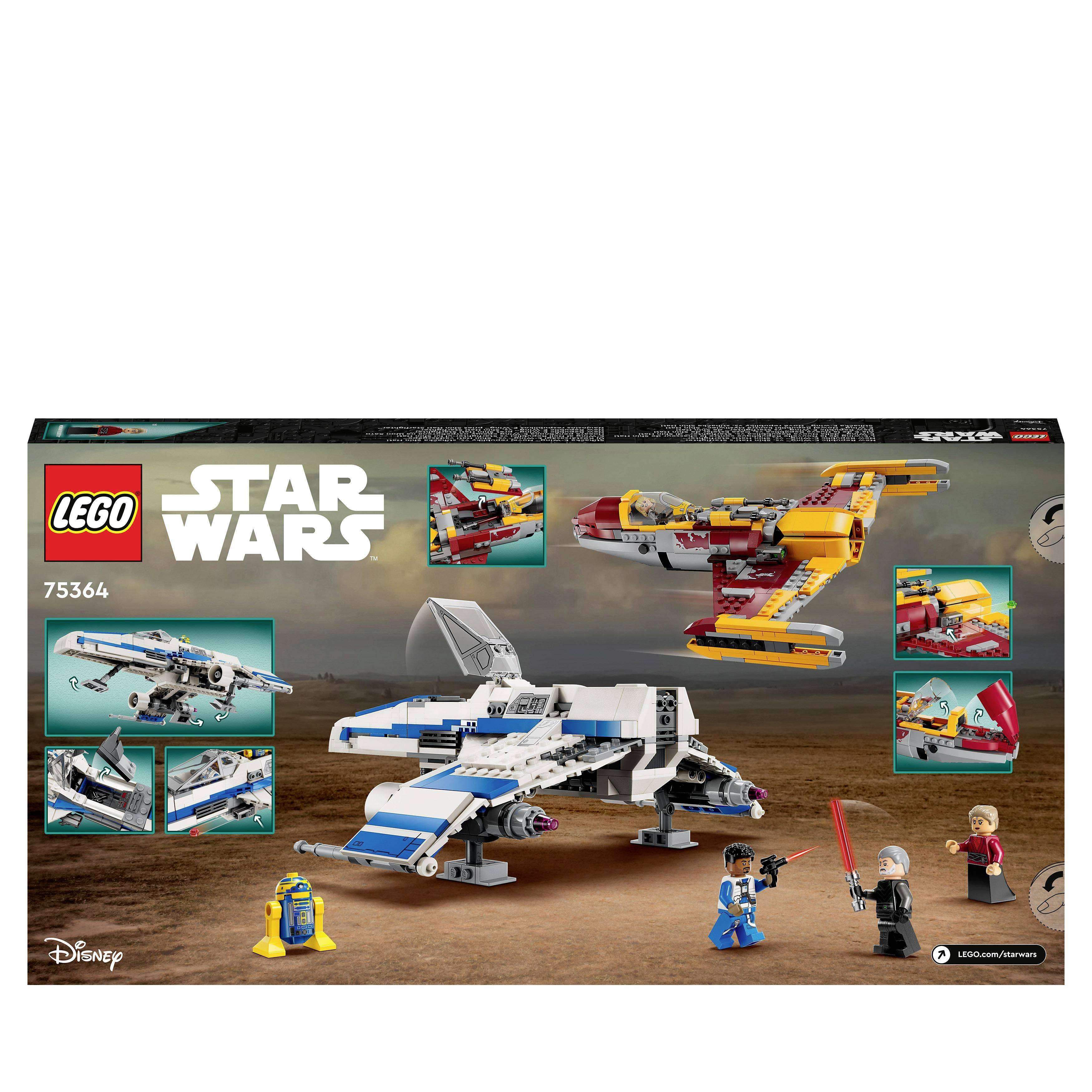 75364 LEGO® STAR WARS™ New Republic E-Wing vs. Shin Hatis Starfighter