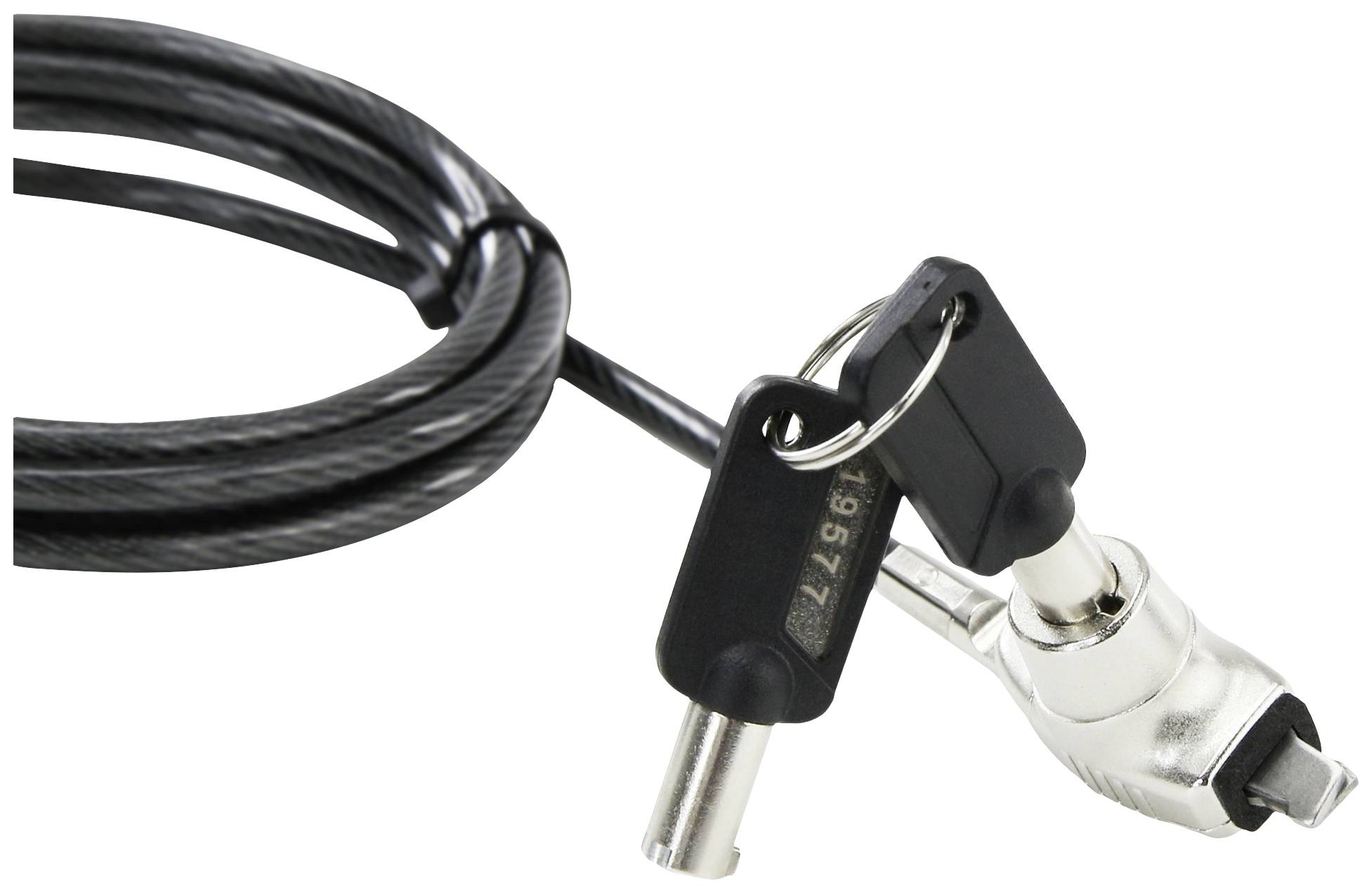 Dicota Laptopschloss Schlüsselschloss 1500mm BASE XX