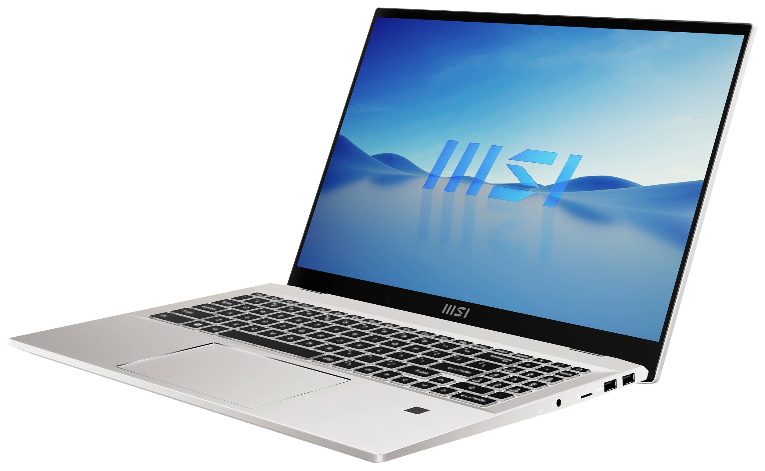 MSI Notebook Prestige 16 Evo A13M-275 40.6cm (16 Zoll) QHD+ Intel® Core™ i7 i7-13700H 16GB RAM 1TB SSD Deutsch, QWERTZ Silber 00