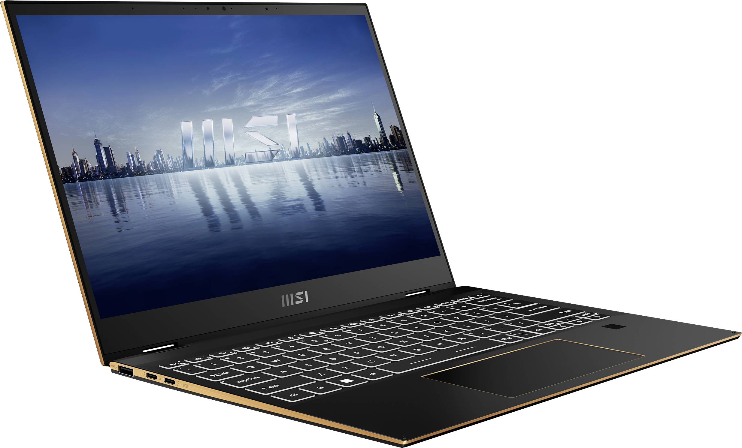 MSI Notebook Summit E13 Flip Evo A13MT-233 34 cm (13.4 Zoll) Full-HD+ Intel® Core™ i7 i7-1360P 16 GB RAM 1 TB SSD Deutsch, QWERTZ Schwarz