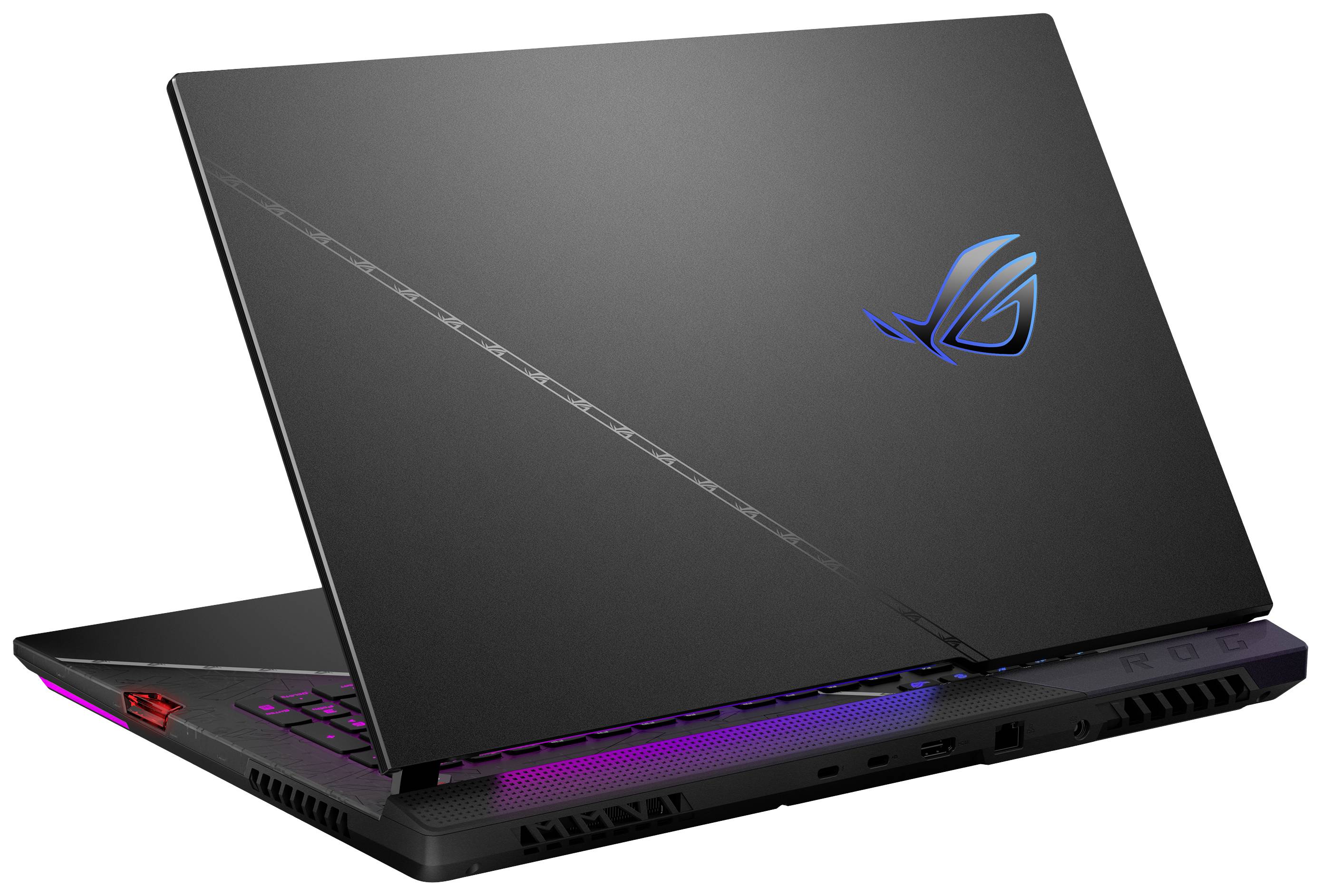 Asus Gaming Notebook ROG Strix SCAR 17 43.9 cm (17.3 Zoll) WQHD AMD Ryzen 9 7945HX 32 GB RAM 2 TB SSD Deutsch, QWERTZ Schwarz 90NR0DB4-M001U0
