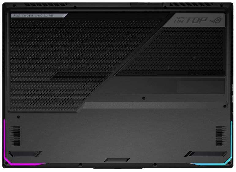 Asus Gaming Notebook ROG Strix SCAR 17 43.9 cm (17.3 Zoll) WQHD AMD Ryzen 9 7945HX 32 GB RAM 2 TB SSD Deutsch, QWERTZ Schwarz 90NR0DC4-M001K0