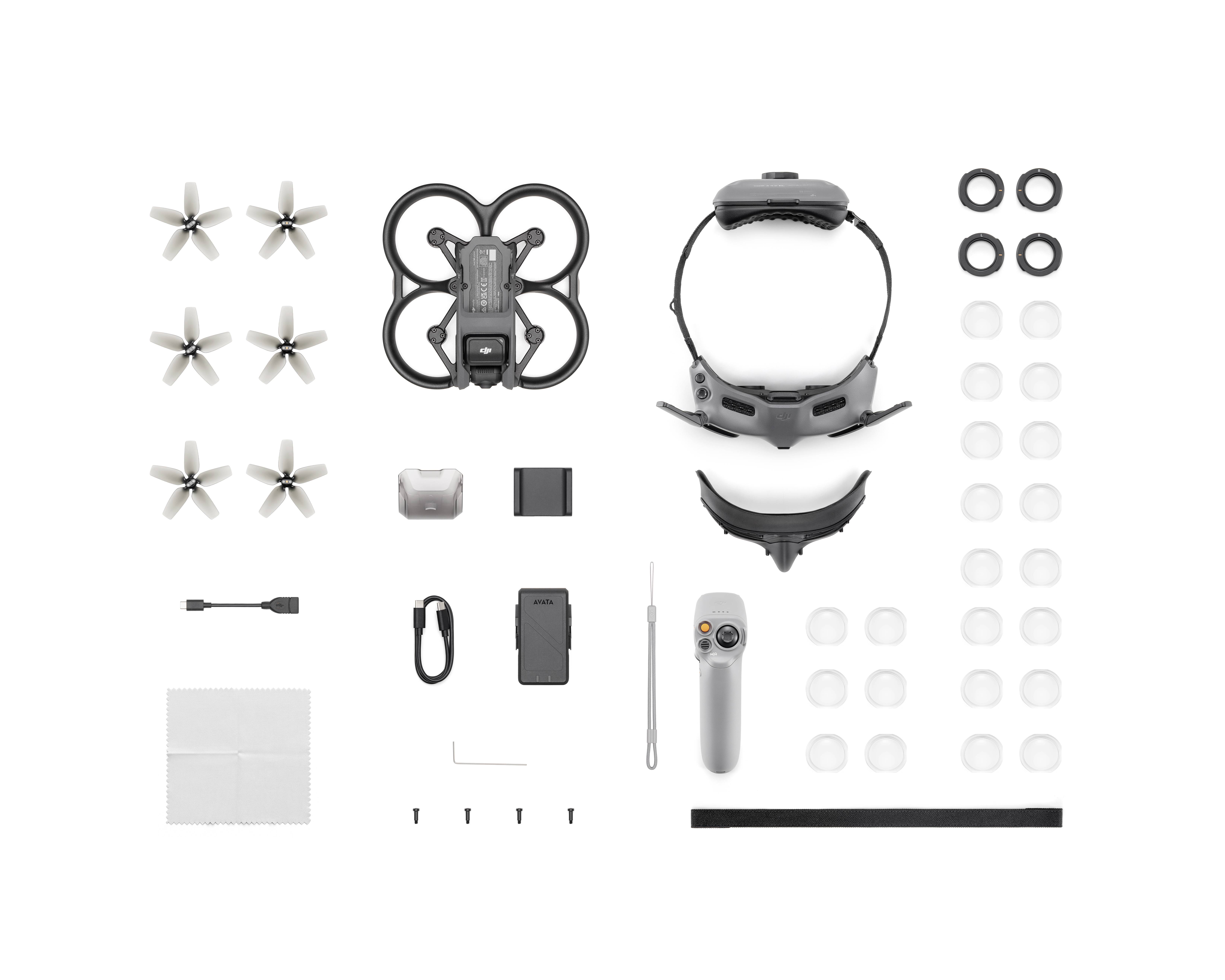 DJI Avata Explorer Combo Race Copter RtF First Person View, Kameraflug