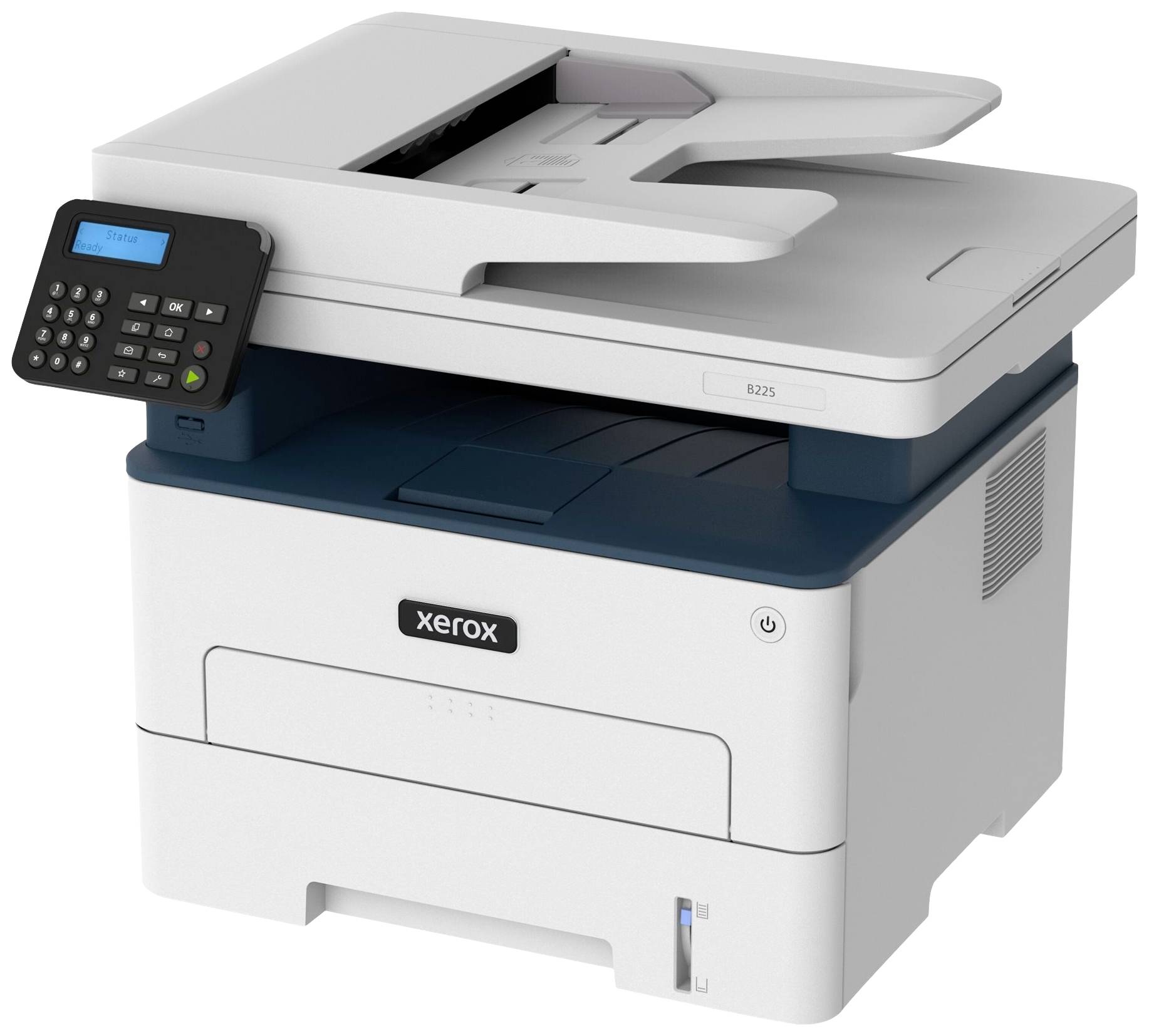 Xerox B225 Multifunktionsdrucker Laser Schwarz-Weiß A4 Drucker, Scanner, Kopierer ADF, WLAN, USB, LAN, Duplex