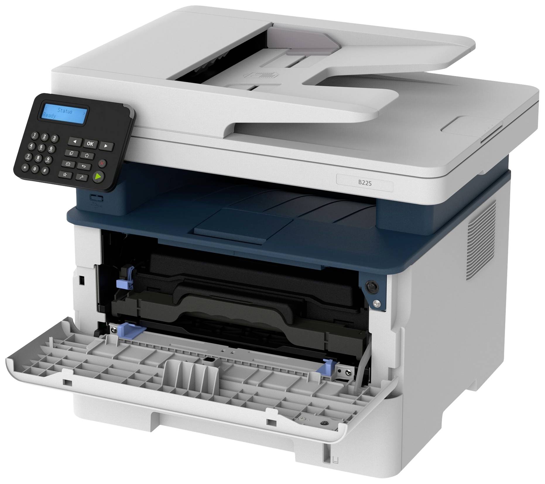 Xerox B225 Multifunktionsdrucker Laser Schwarz-Weiß A4 Drucker, Scanner, Kopierer ADF, WLAN, USB, LAN, Duplex