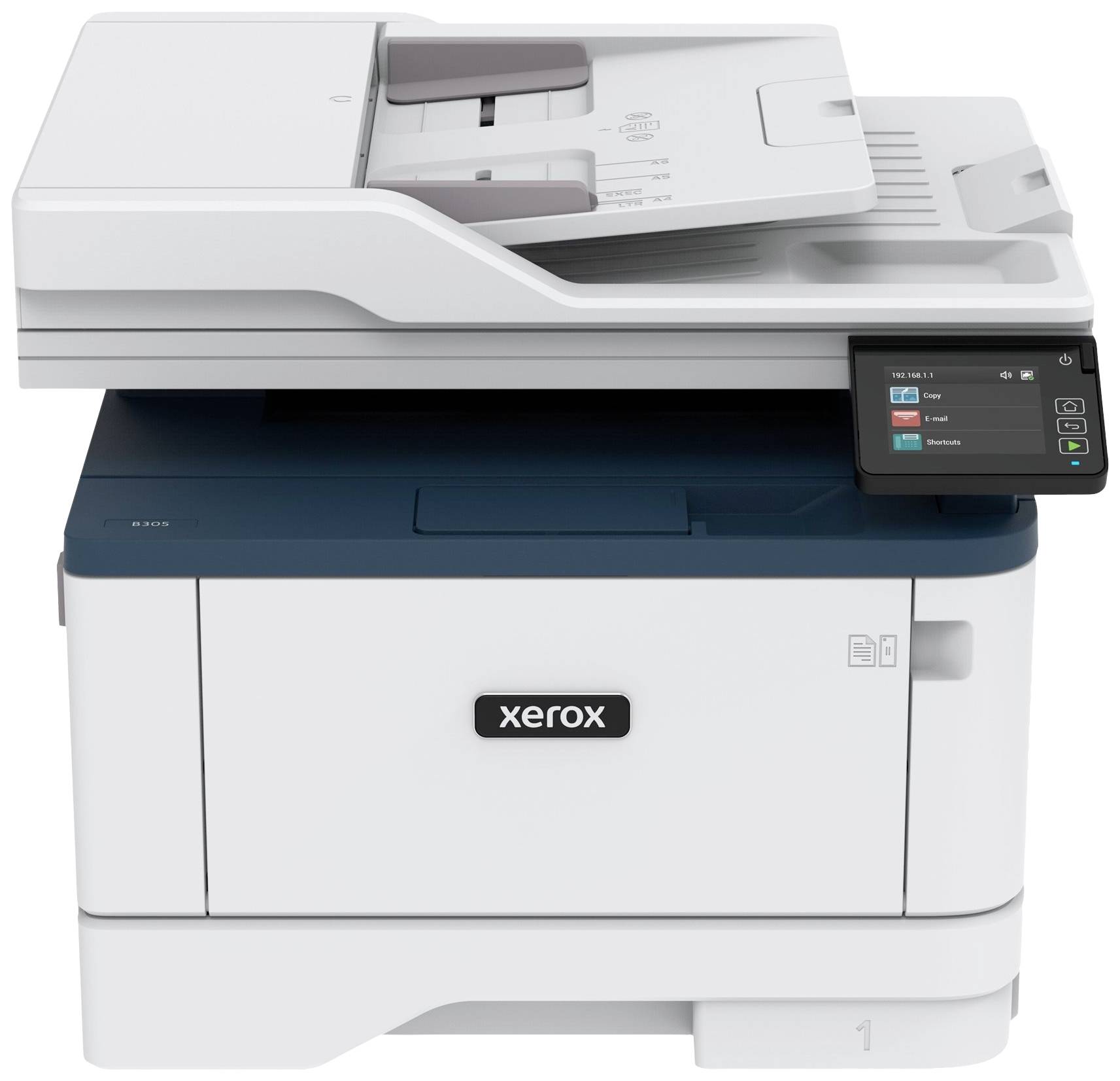 Xerox B305 Multifunktionsdrucker Laser Schwarz-Weiß A4 Drucker, Scanner, Kopierer LAN, USB, WLAN, ADF, Duplex
