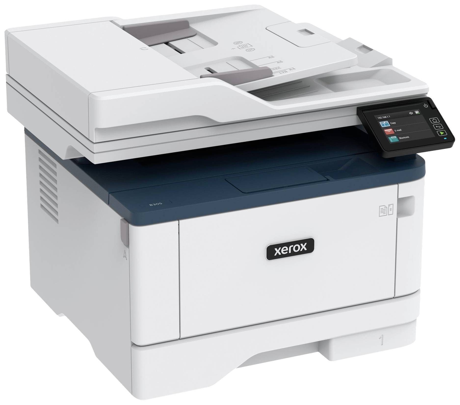 Xerox B305 Multifunktionsdrucker Laser Schwarz-Weiß A4 Drucker, Scanner, Kopierer LAN, USB, WLAN, ADF, Duplex