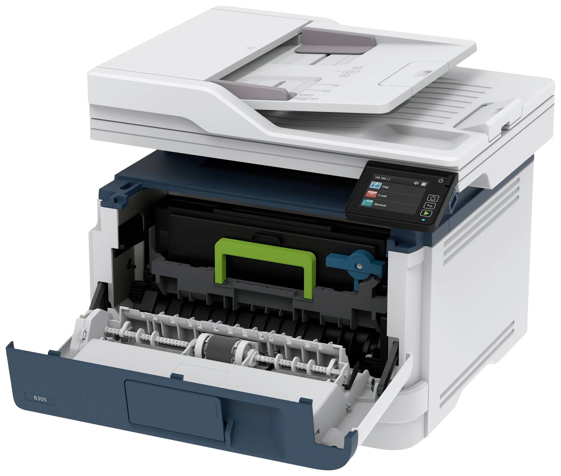 Xerox B305 Multifunktionsdrucker Laser Schwarz-Weiß A4 Drucker, Scanner, Kopierer LAN, USB, WLAN, ADF, Duplex